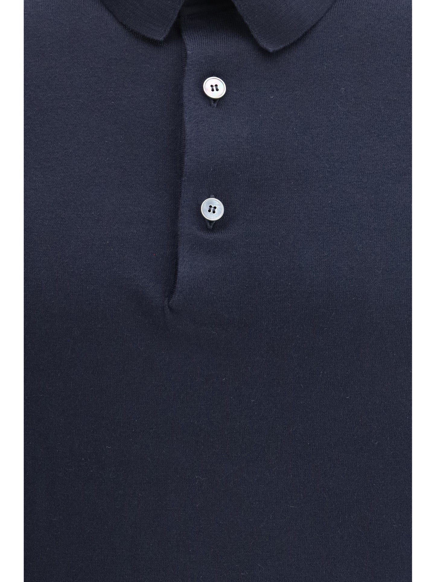 ZEGNA Cotton Polo with classic collar