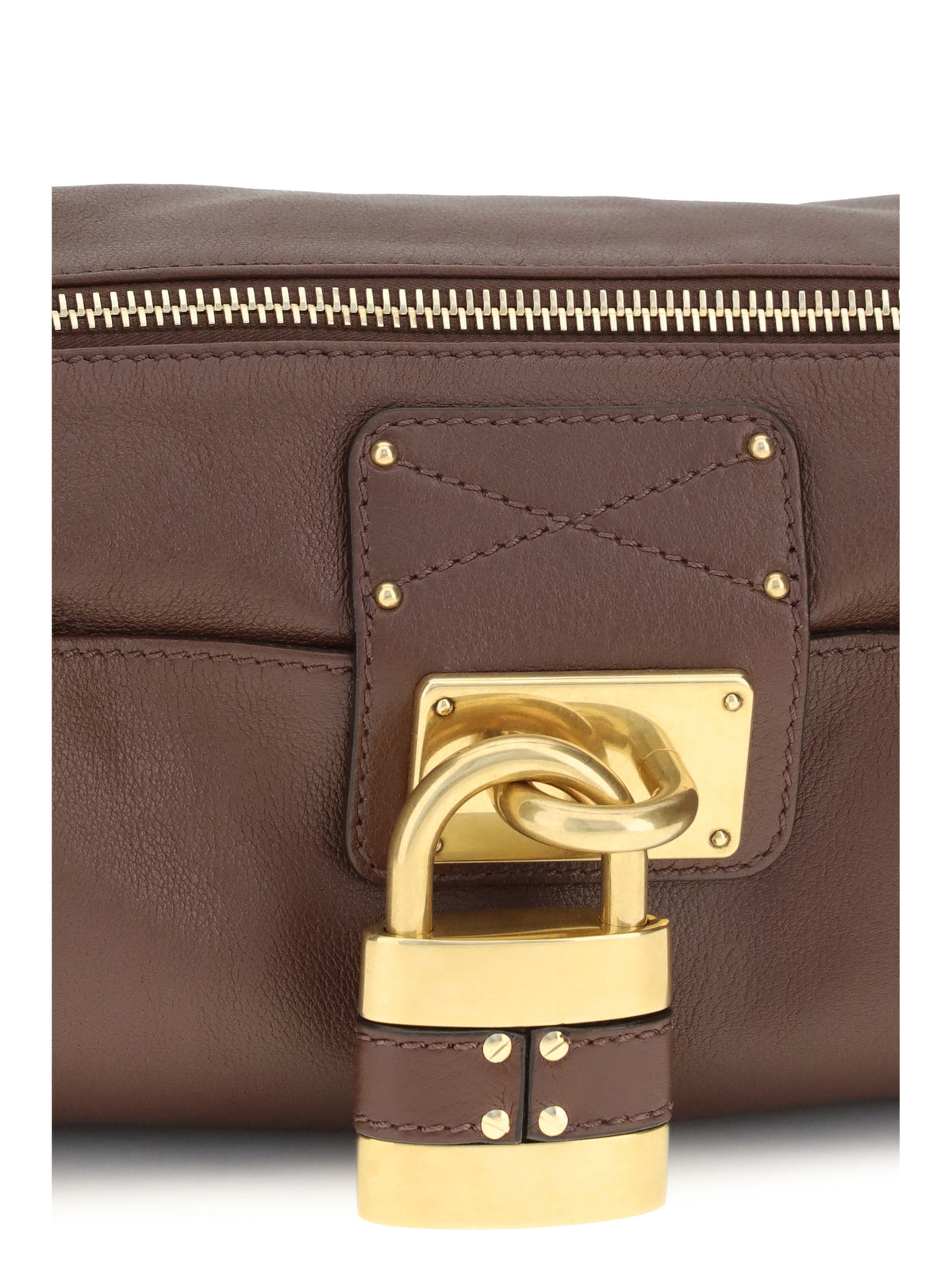 Chloé Small Paddington Shoulder Bag - Crafty Brown
