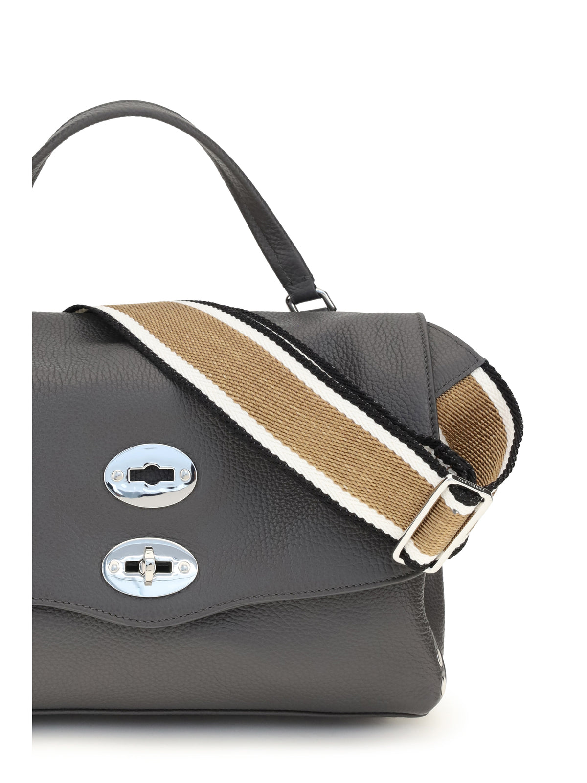 Zanellato Postina Daily Handbag small - Grey Vulcano