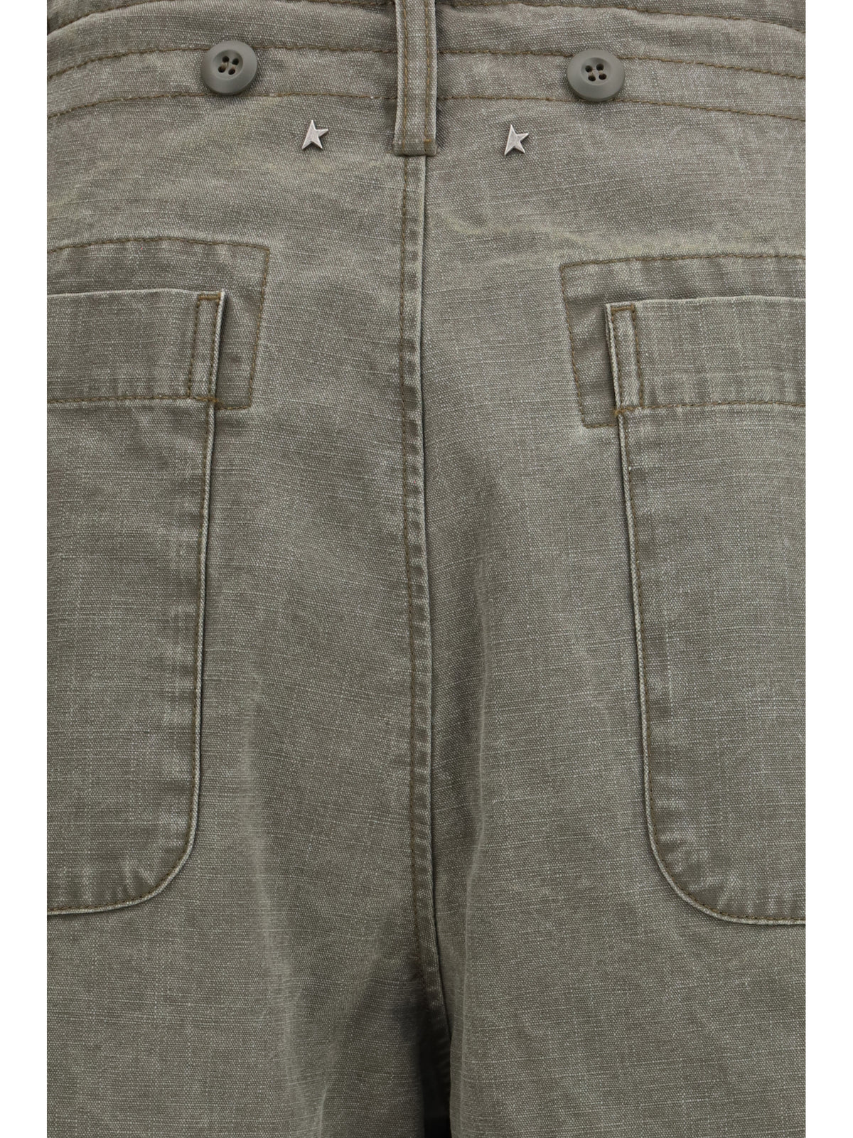 Golden Goose Journey W’s Ortensia Boyfriend Pants - Gothic Olive