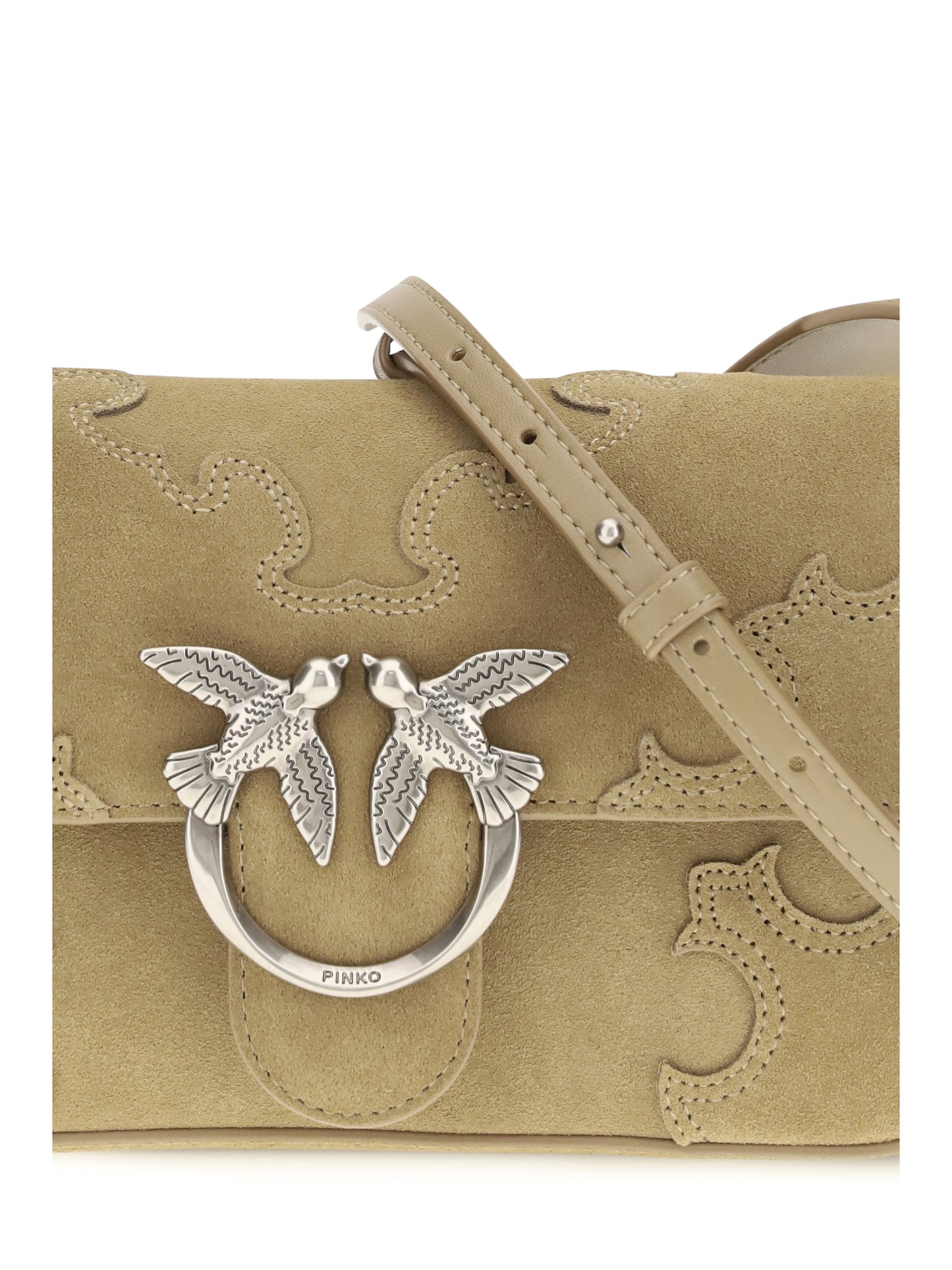 PINKO Love One Slouchy Mini Shoulder Bag