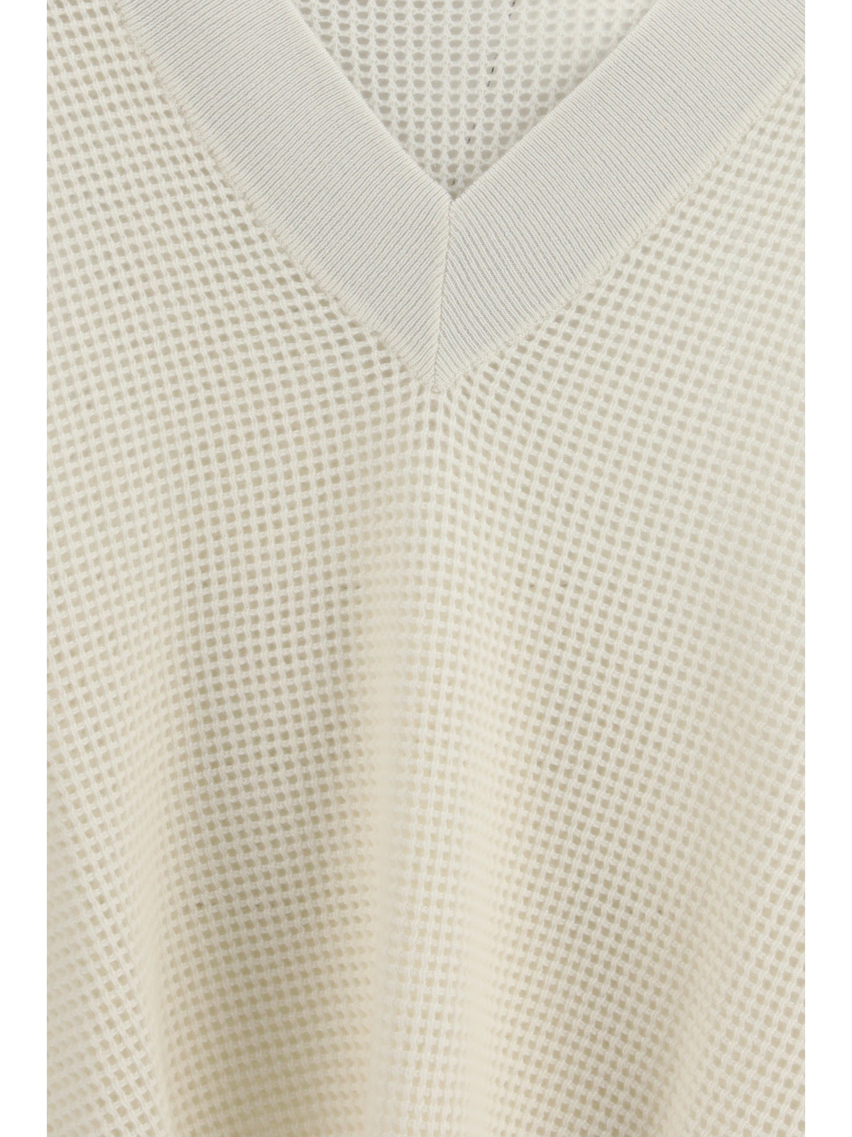 Brunello Cucinelli Cashmere net Sweater - Panama+Nebbia