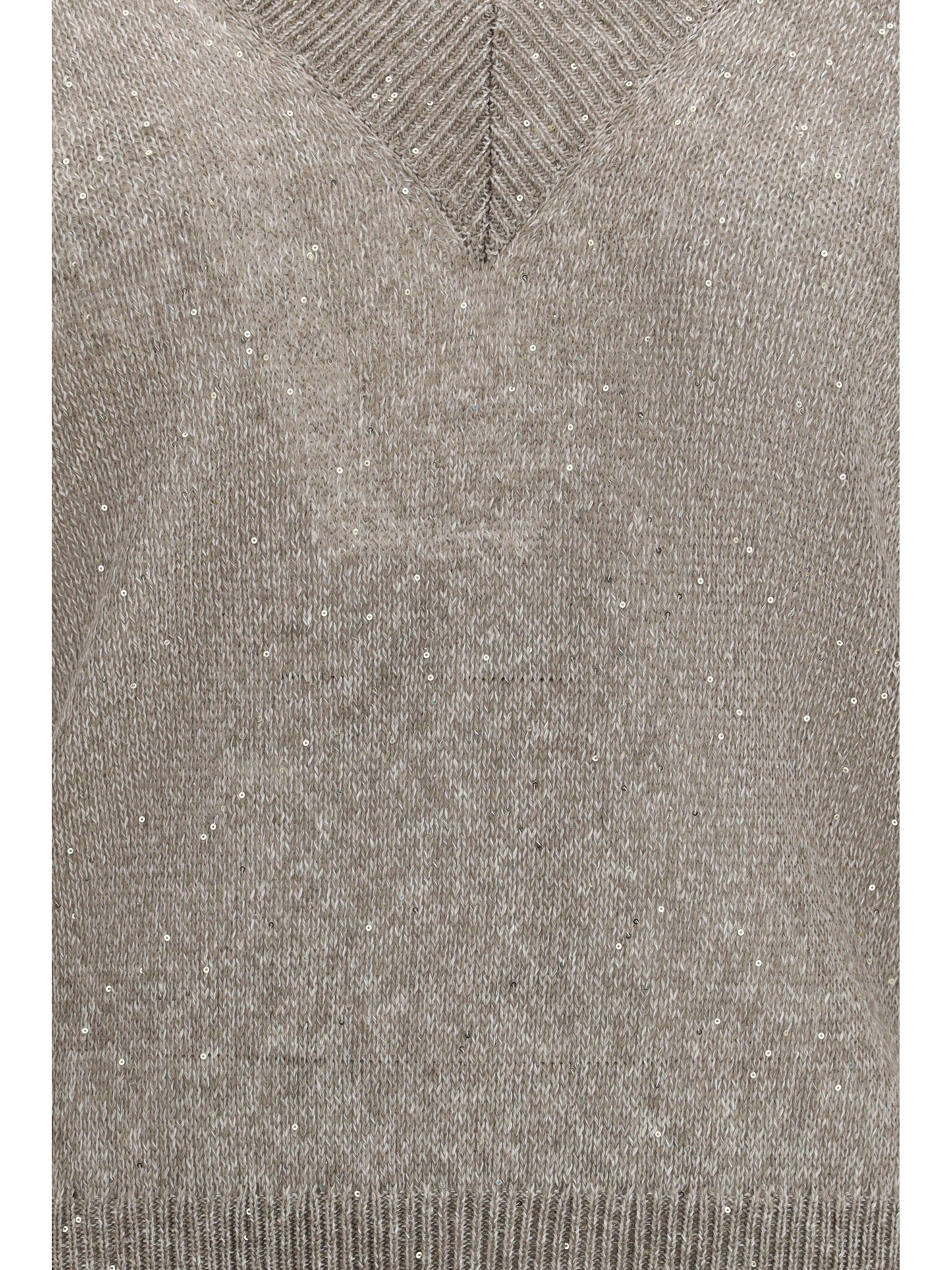 BRUNELLO CUCINELLI Sparkling linen T-shirt