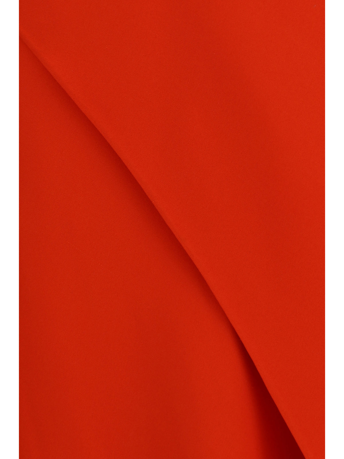 Balenciaga Draped silk midi Dress - Sunset Red