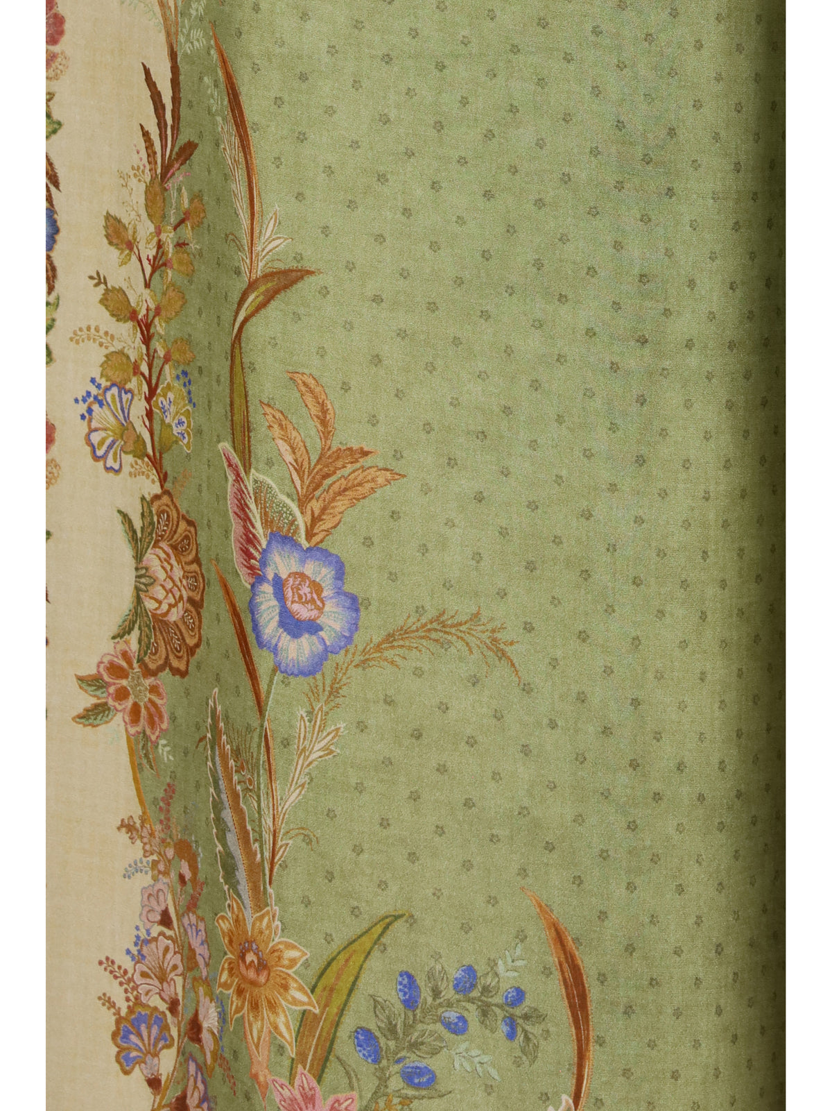 Zimmermann Indra Relaxed Pants - Khaki Scarf Floral