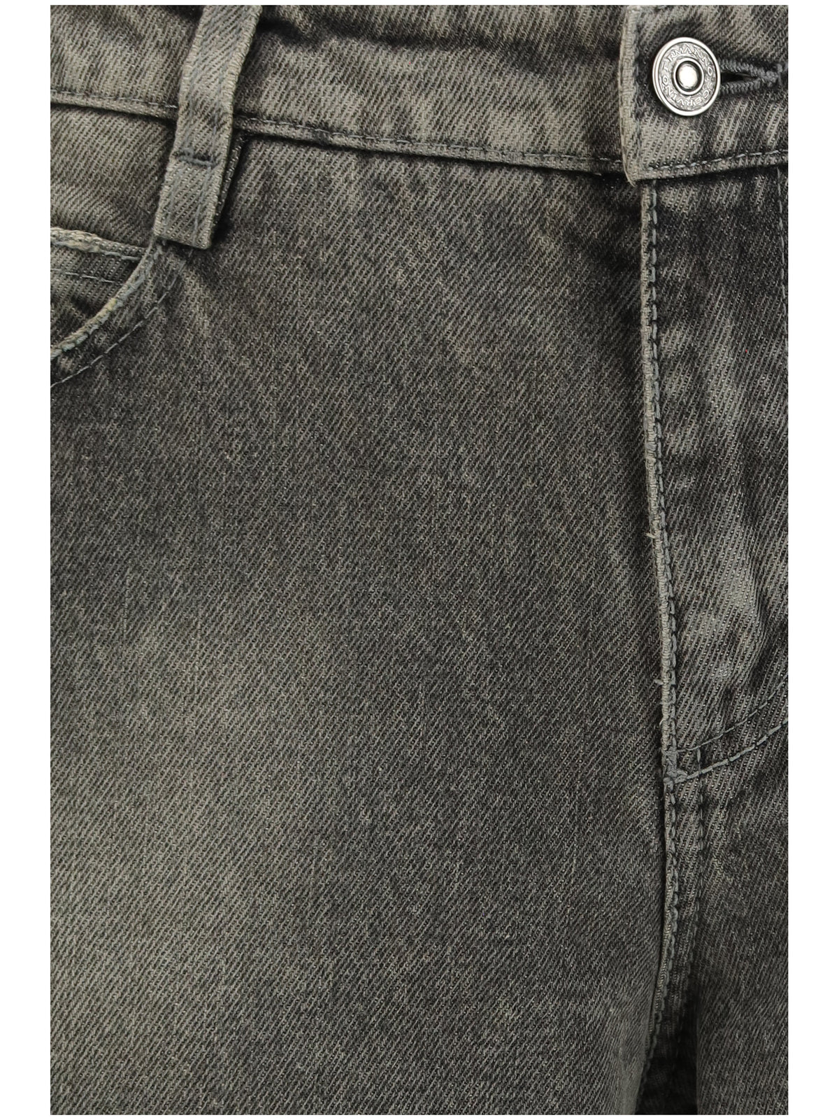 Ermanno Scervino Baggy Jeans - Jet Black