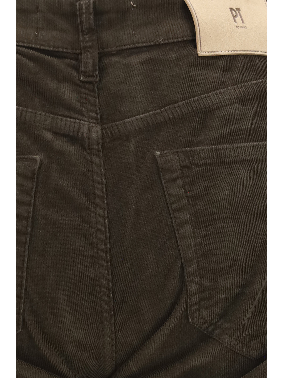 PT Torino Corduroy design Pants - Testa Di Moro
