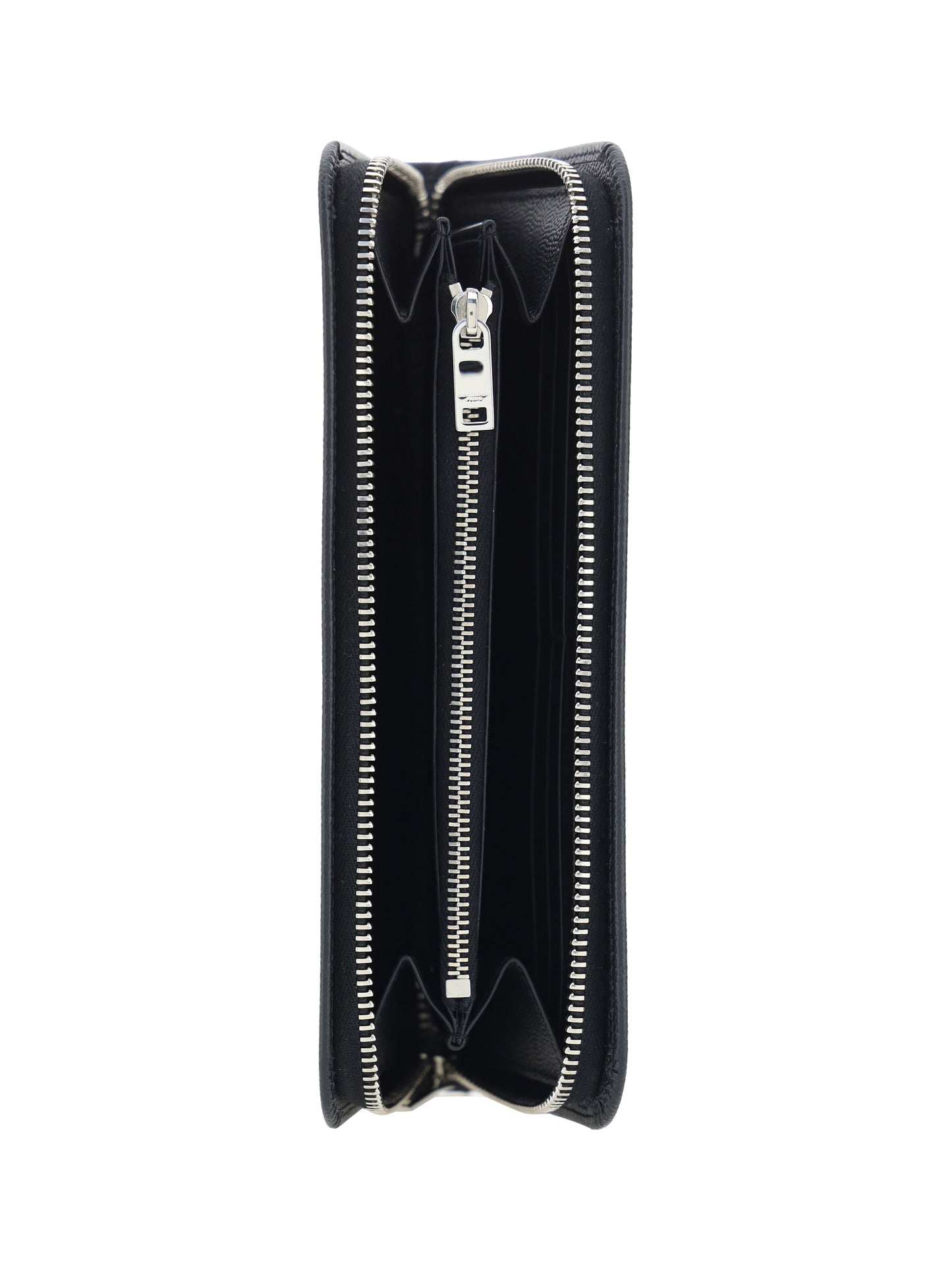 SAINT LAURENT Grain de Poudre leather Wallet