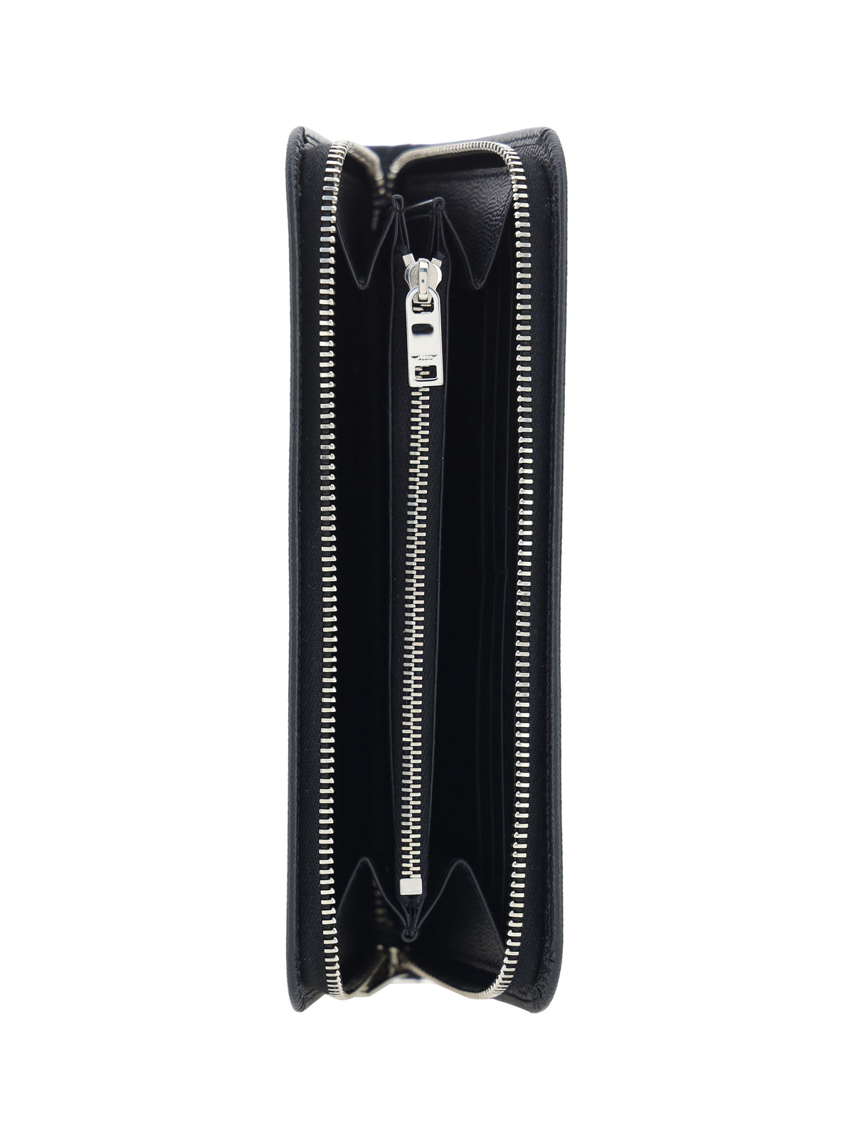 Saint Laurent Grain de Poudre leather Wallet - Black