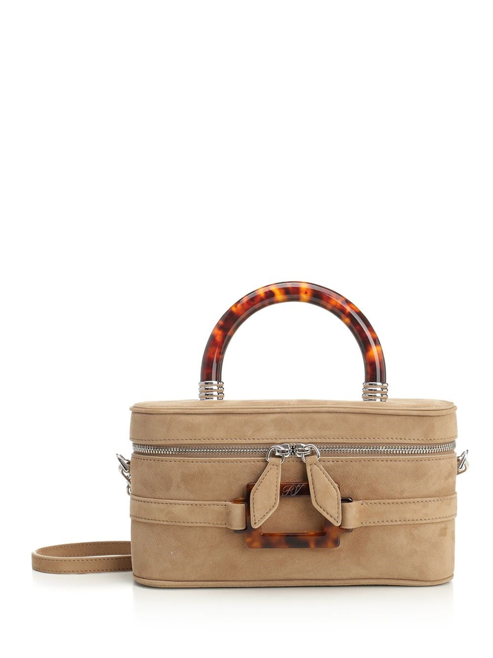 Roger Vivier Mini Bag "Vanity Belle" - Beige