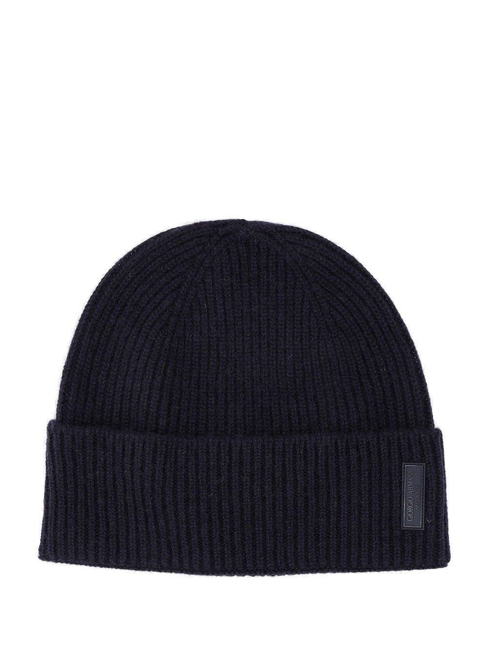 Giorgio Armani Cashmere Hat - Blue