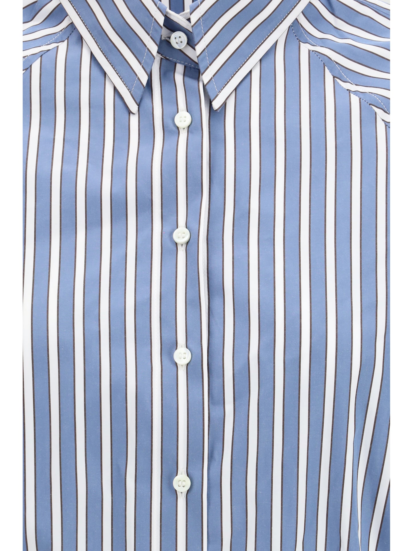 BRUNELLO CUCINELLI Shadow stripe poplin Shirt
