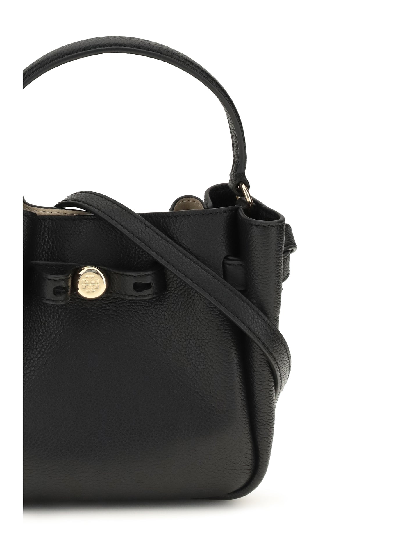 Tory Burch Romy Mini Bucket Bag - Black