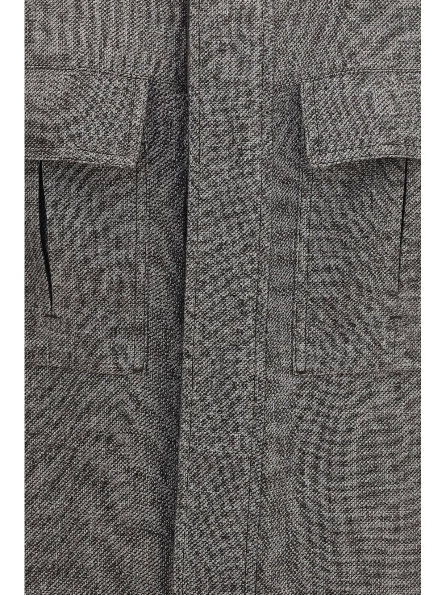 ZEGNA High-collar Shirt Jacket