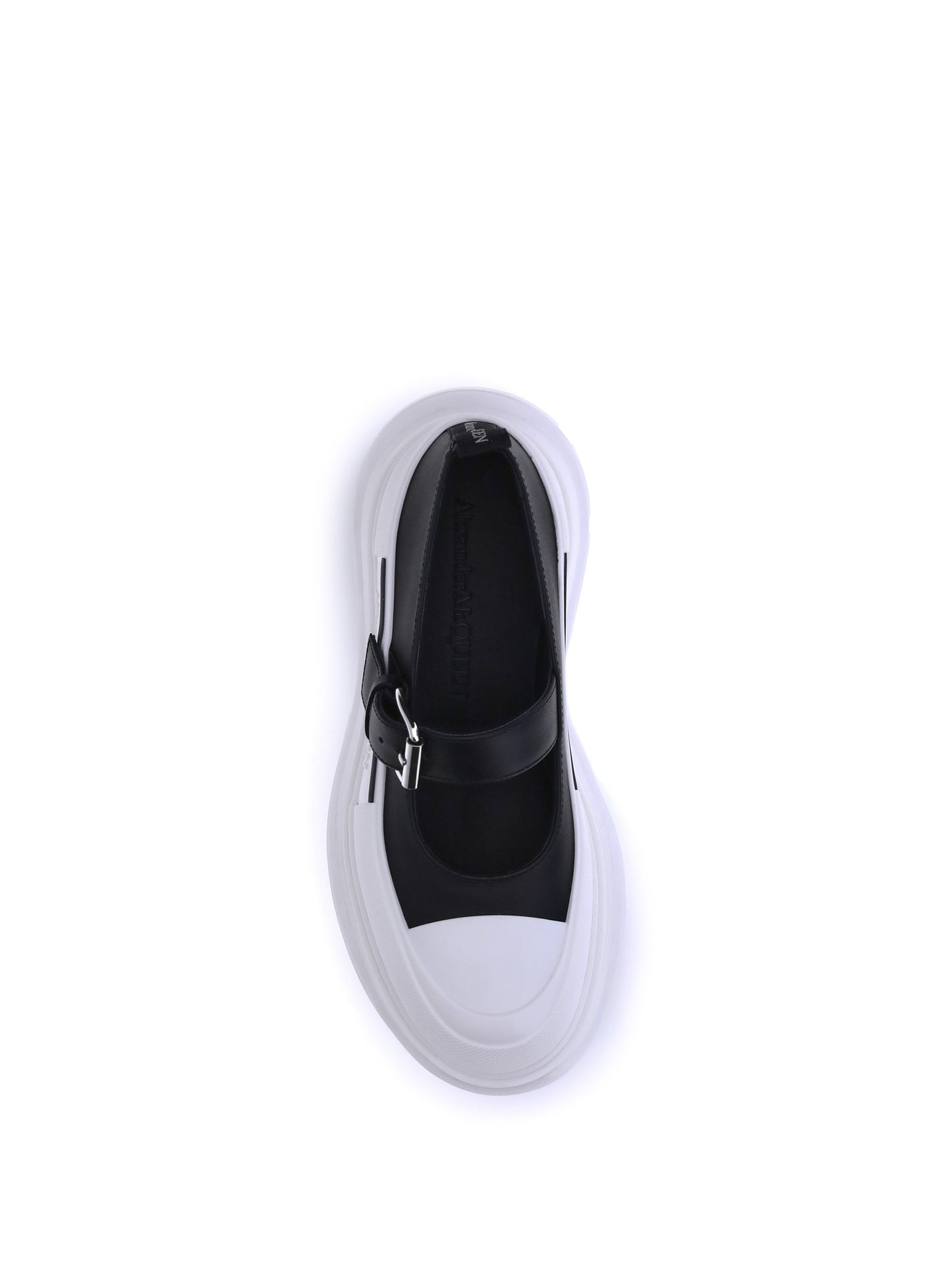ALEXANDER McQUEEN Leather and rubber Sneakers