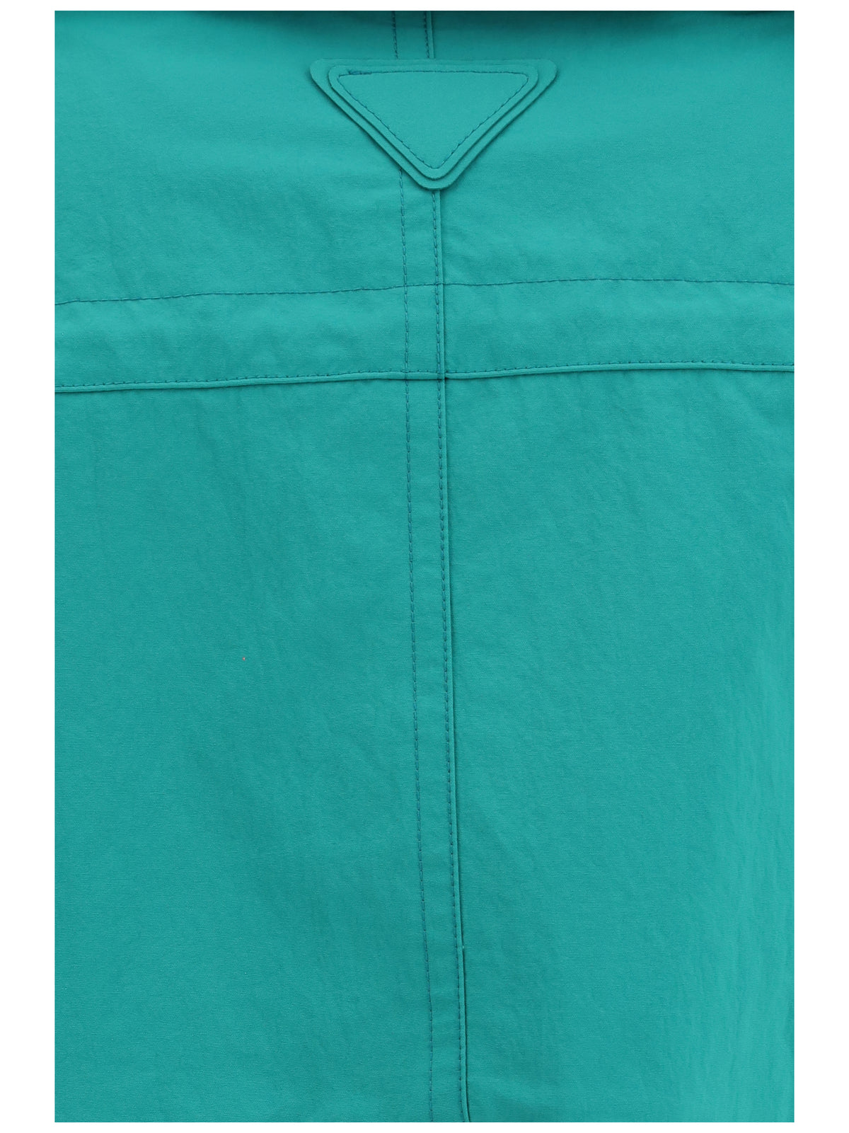Prada Nylon Cape - Turchese