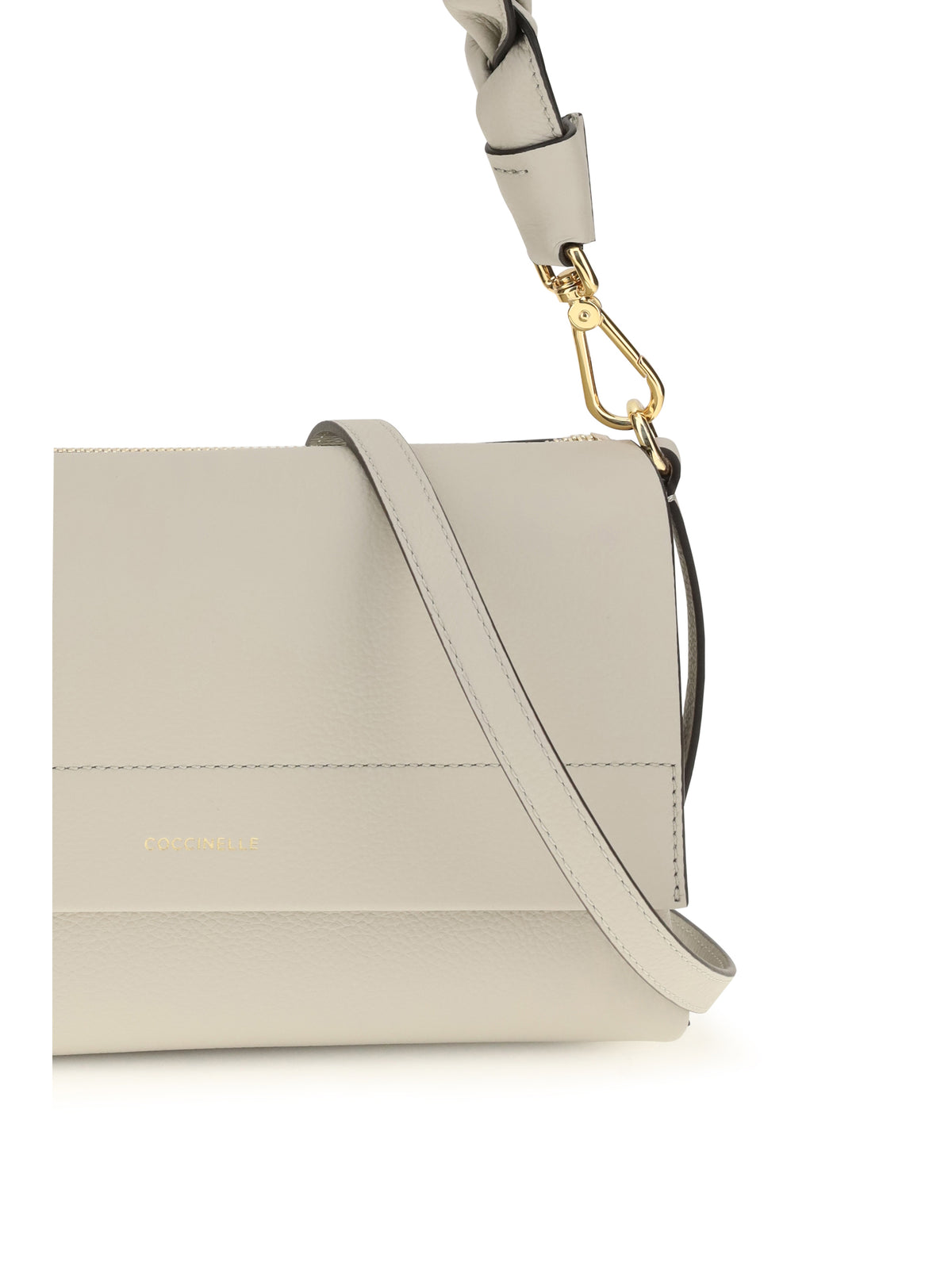 Coccinelle Boheme Shoulder Bag - Eucalipto/Mud