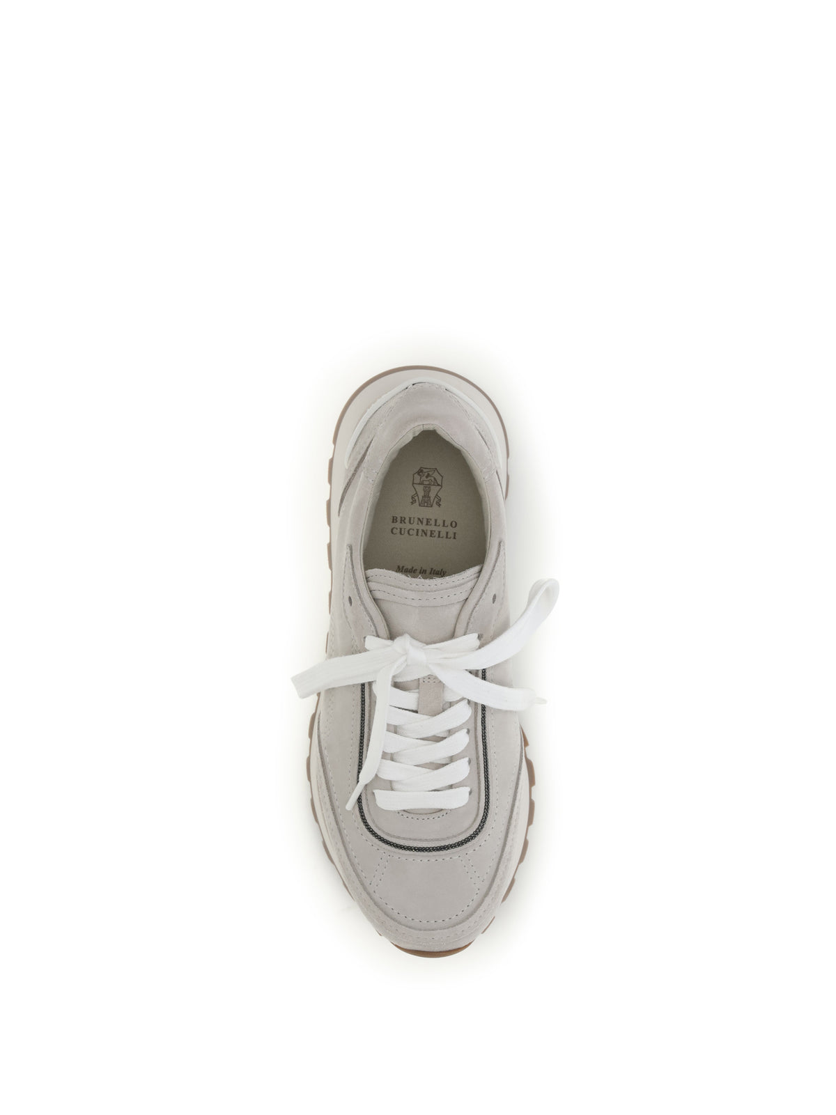 Brunello Cucinelli Leather Sneakers - Quarzo