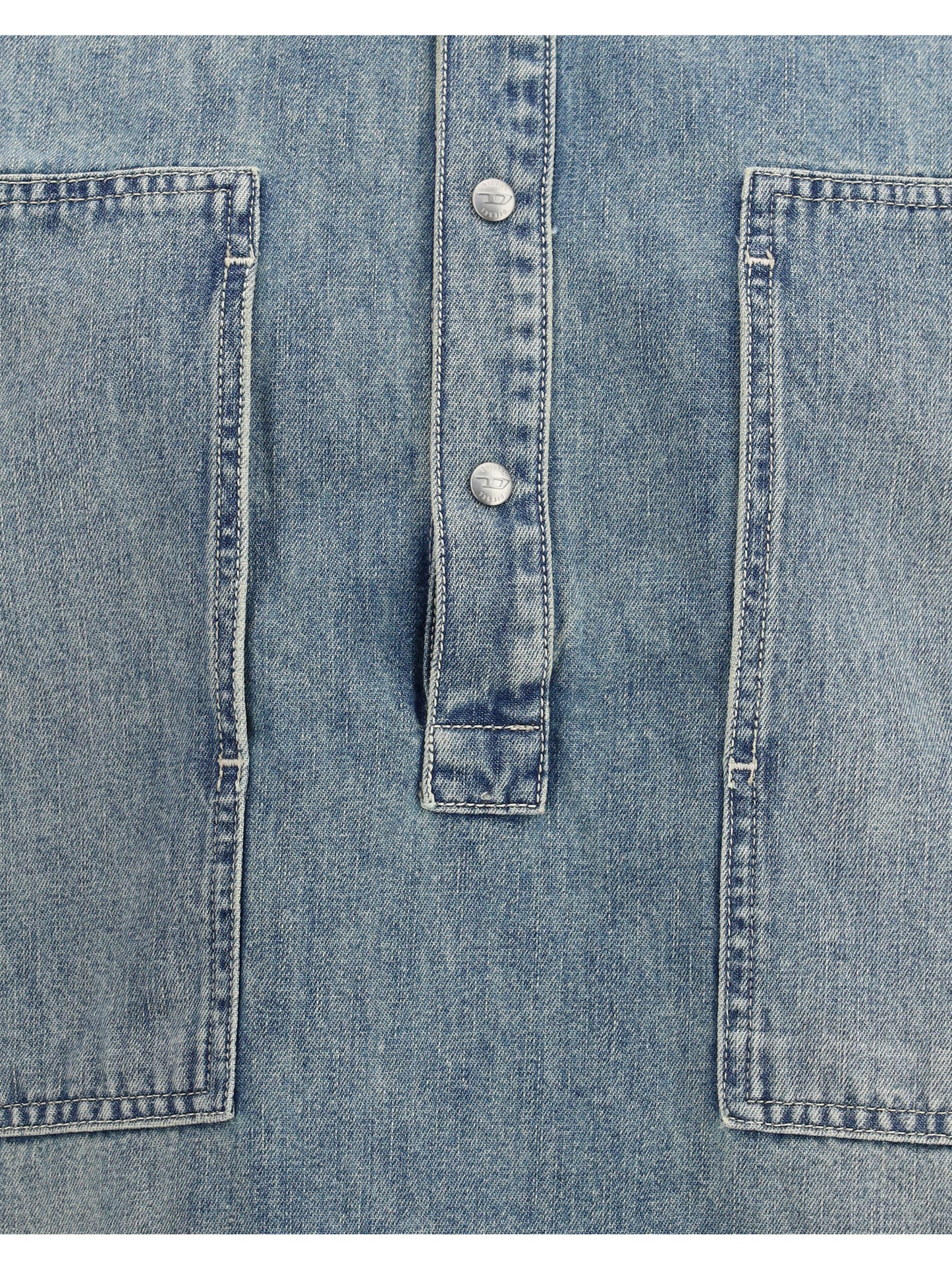 DIESEL Henley Top in De-Priss