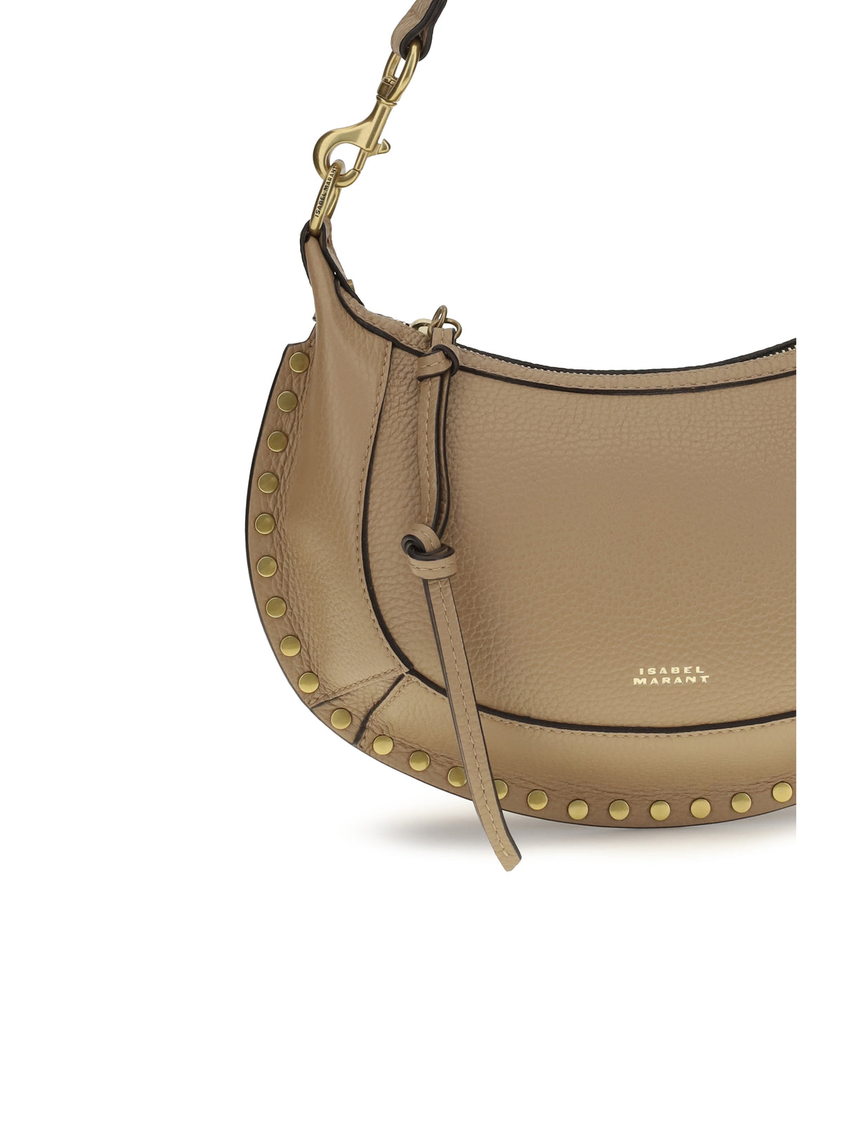 Isabel Marant Oskan Moon Shoulder Bag - Cappuccino