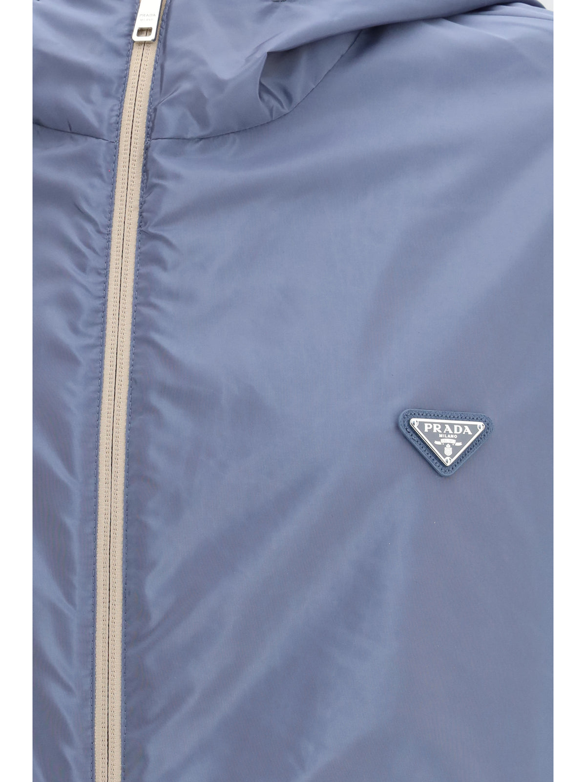 Prada Reversible Re-Nylon Down Jacket - Cammello+Aviazione