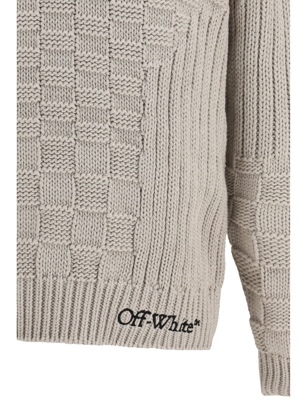 Off-White Arrow Sweater - Stone