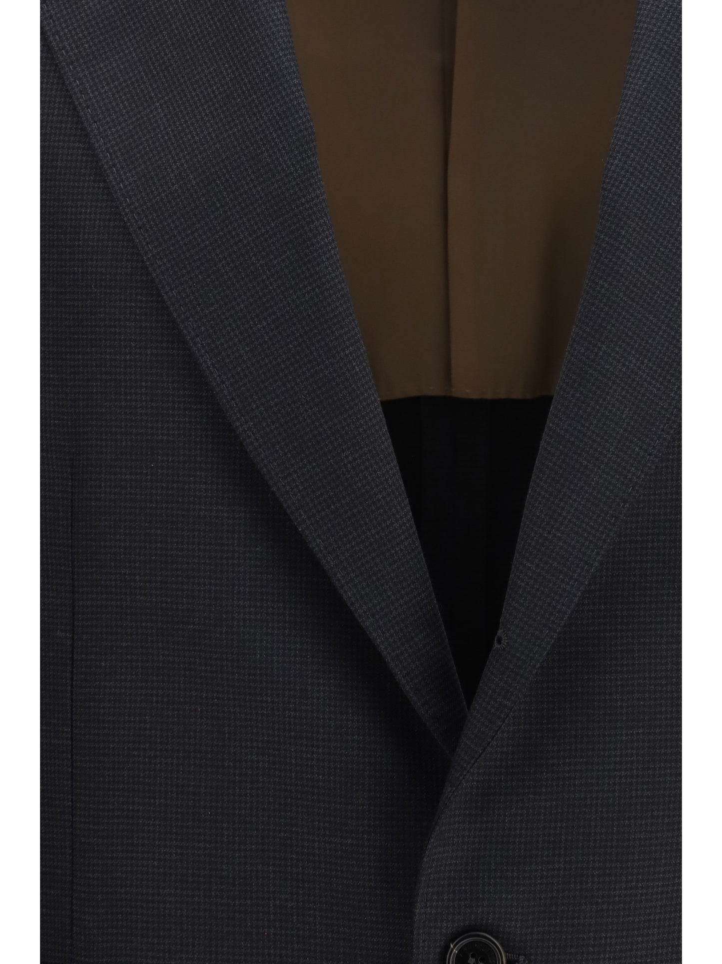 Brunello Cucinelli Wool houndstooth Jacket - Anthracite