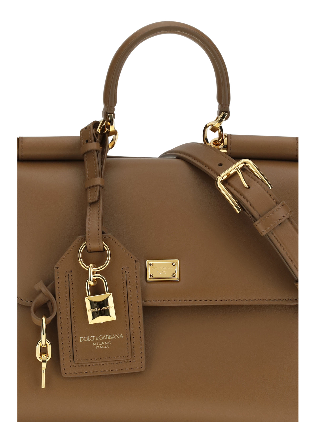 Dolce & Gabbana My Sicily Handbag - Caramello