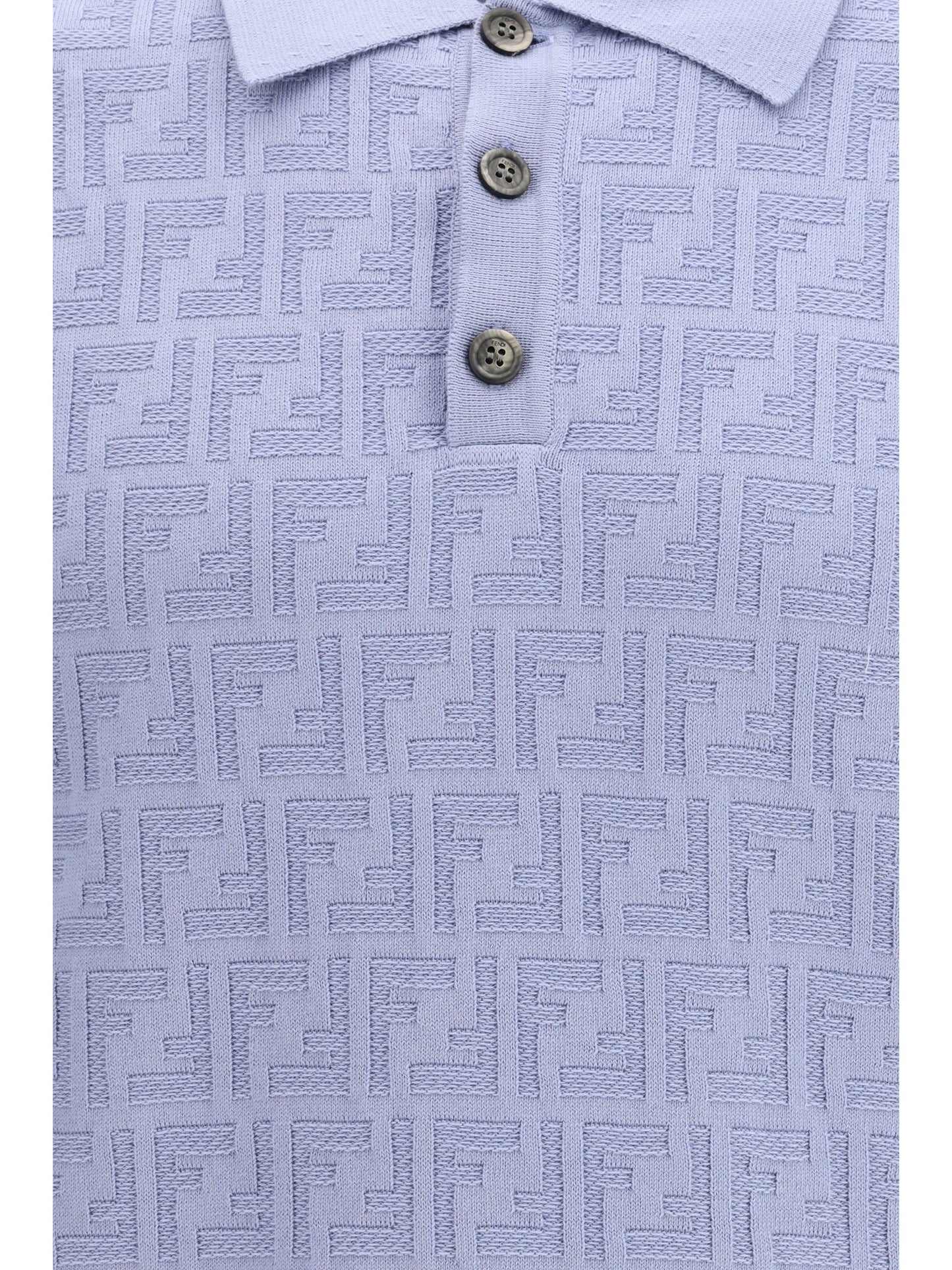 FENDI Cotton Polo Shirt