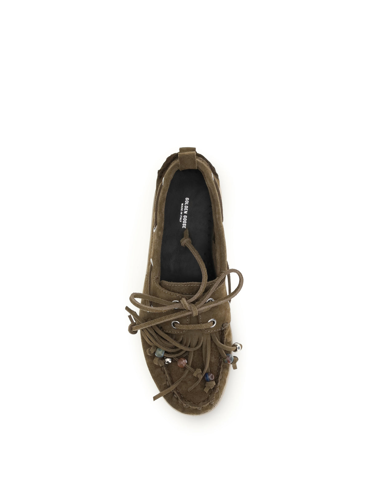 Golden Goose Boat Loafers - Khaki