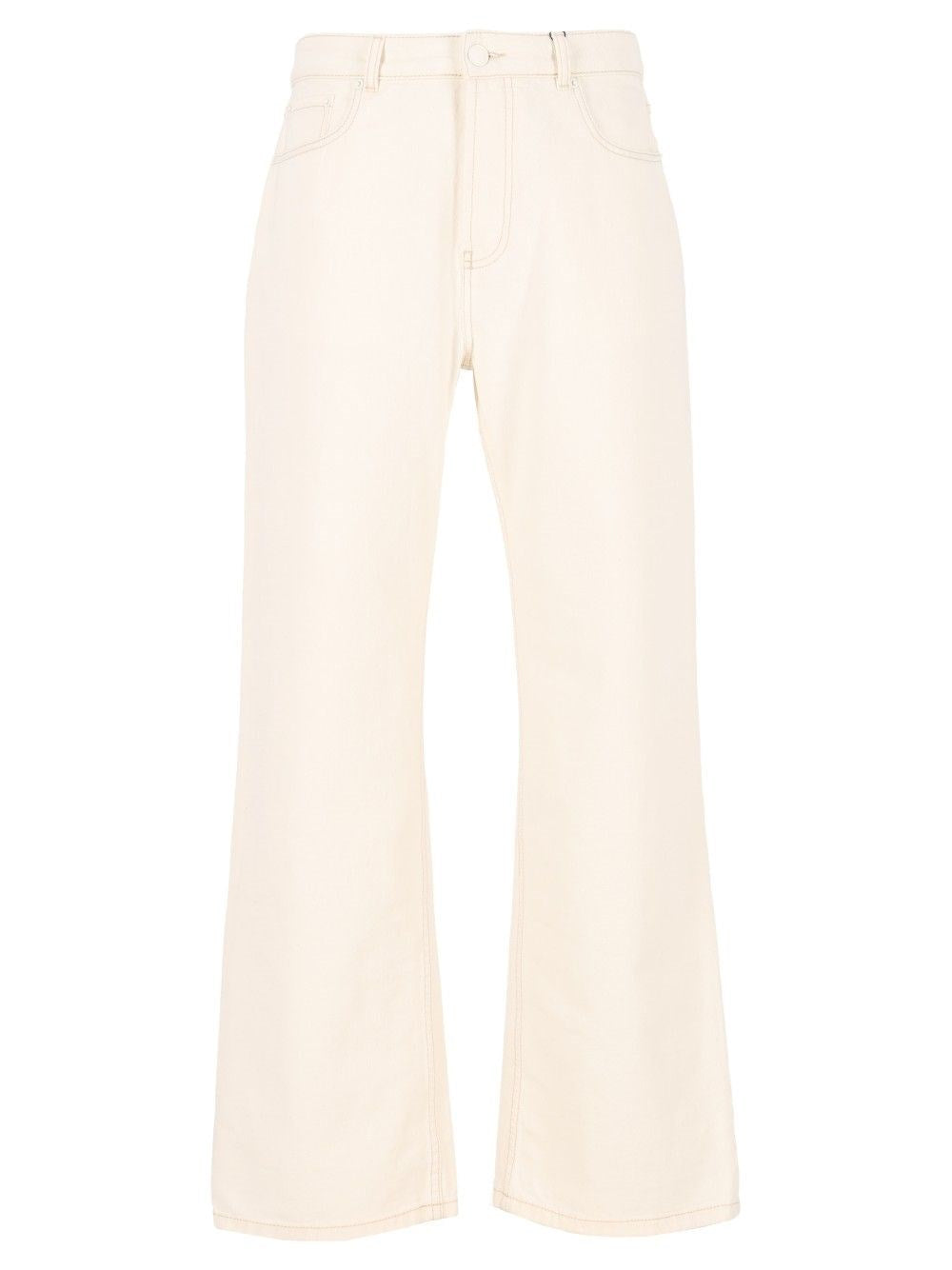 Ami Five Pocket Jeans - White