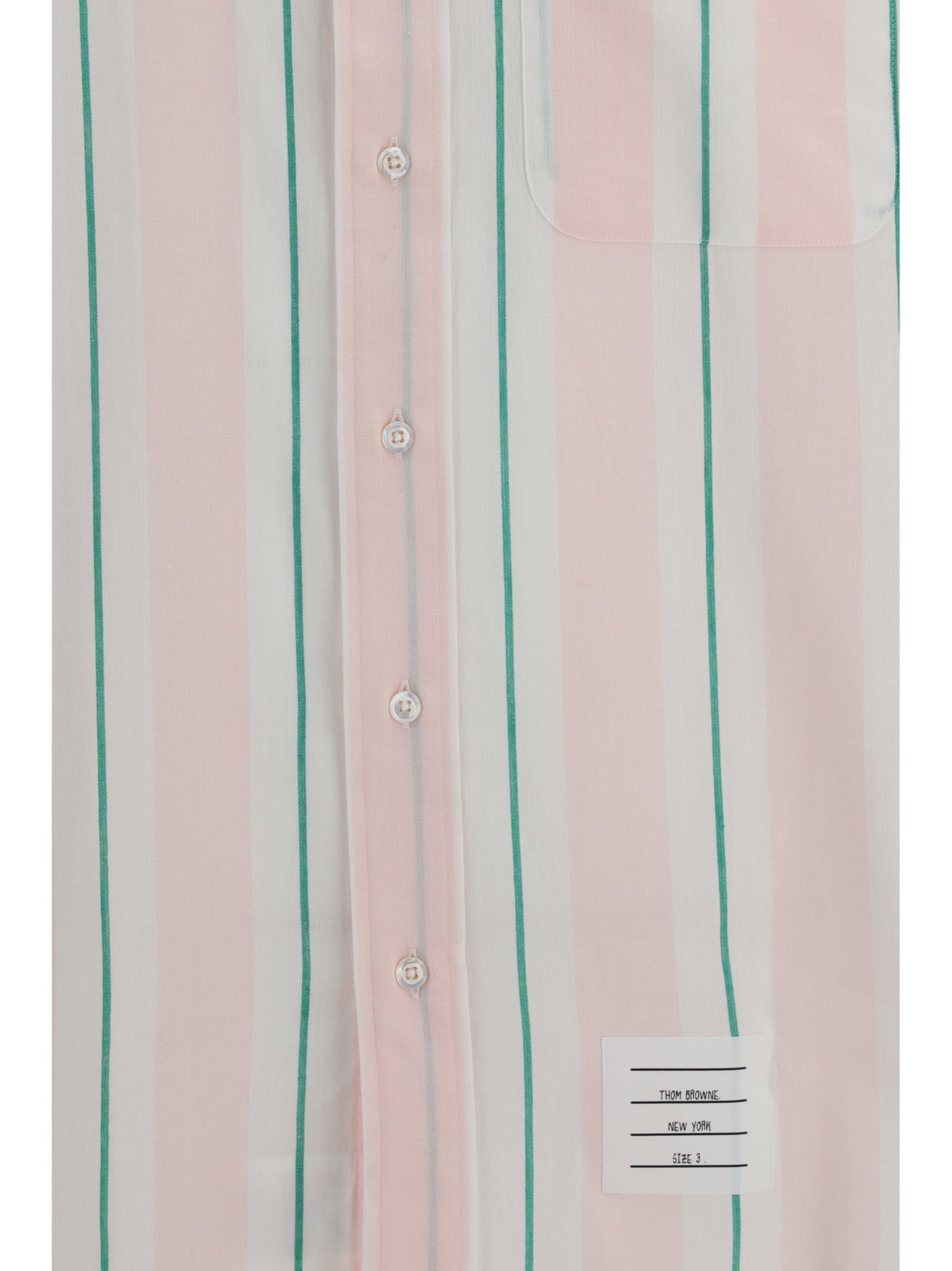 Thom Browne Button-down Shirt - Lt Pink