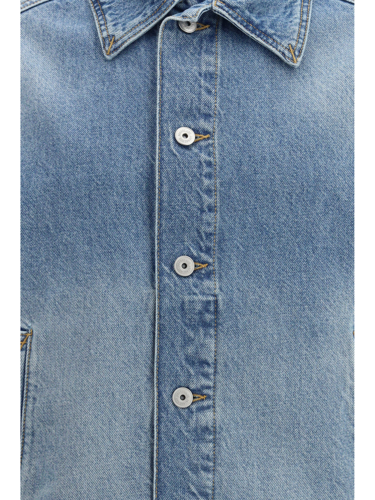 Jacquemus Denim Jacket - Blue/Tabac