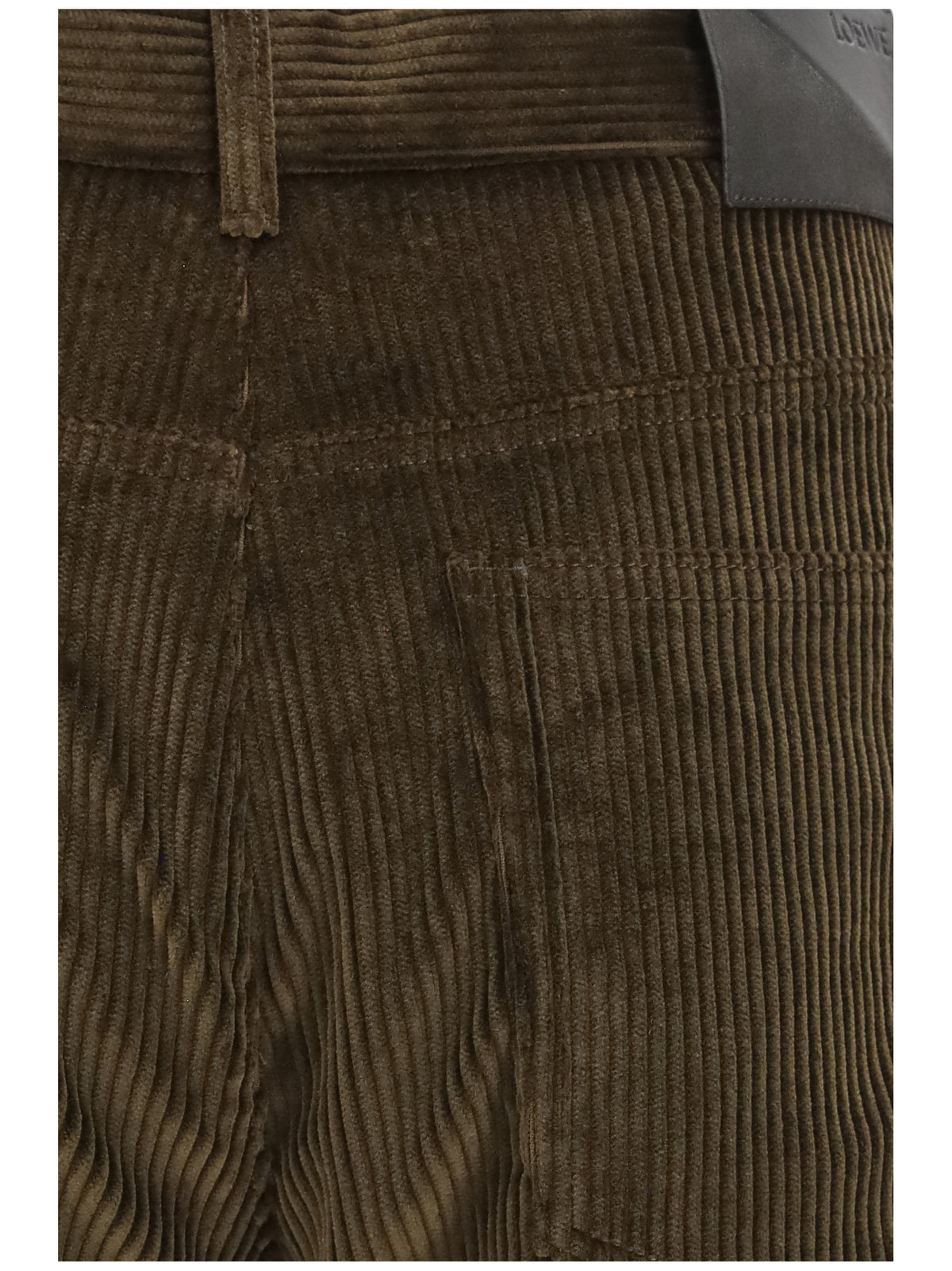 Loewe Cotton corduroy Pants - Brown