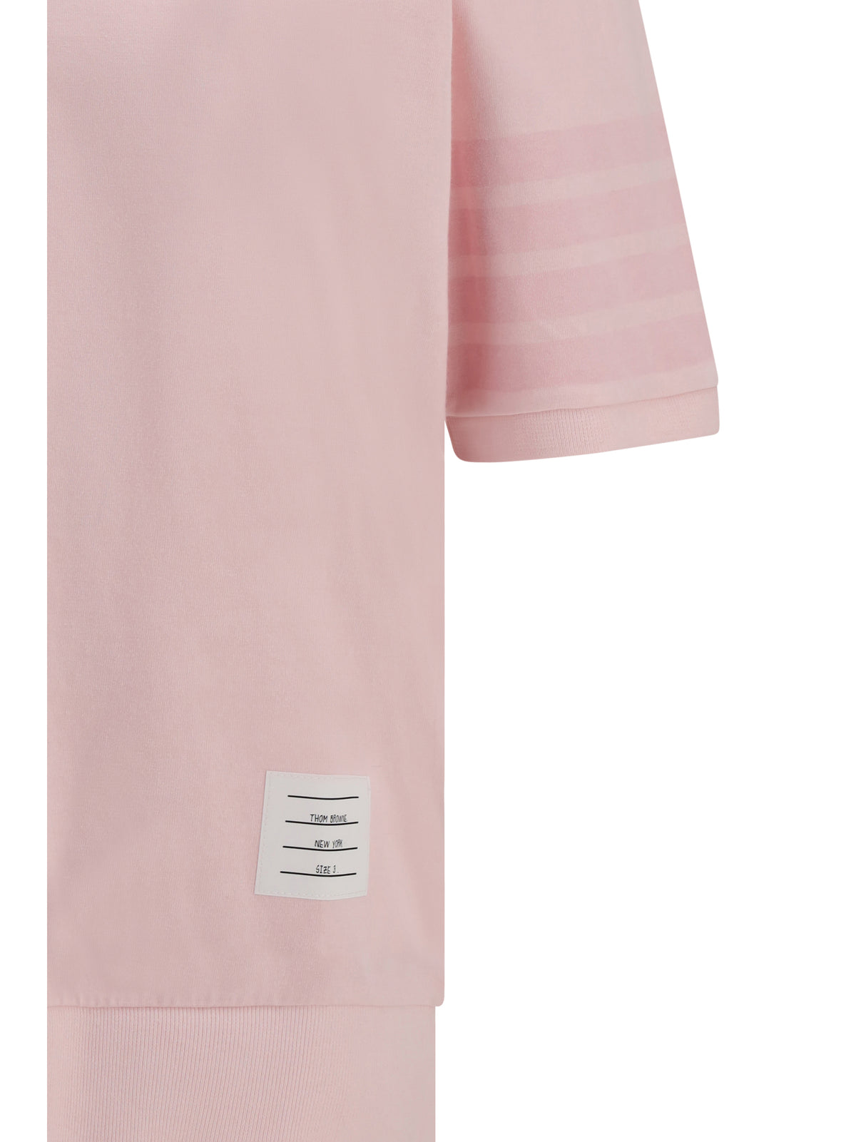 Thom Browne 4-Bar cotton jersey T-shirt - Lt Pink