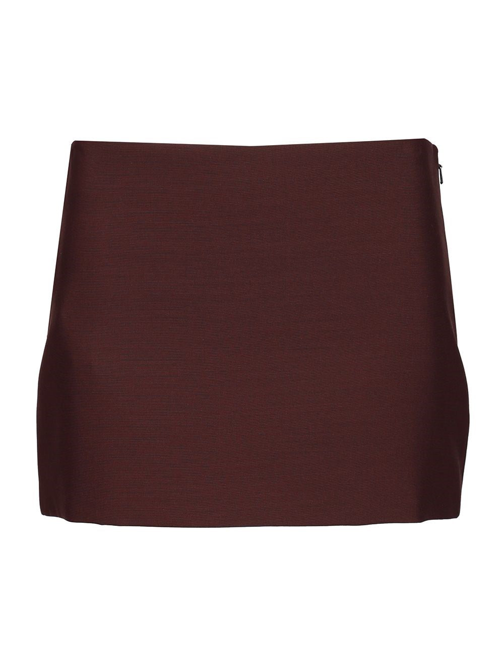 Khaite "Jett" Skirt - Bordeaux
