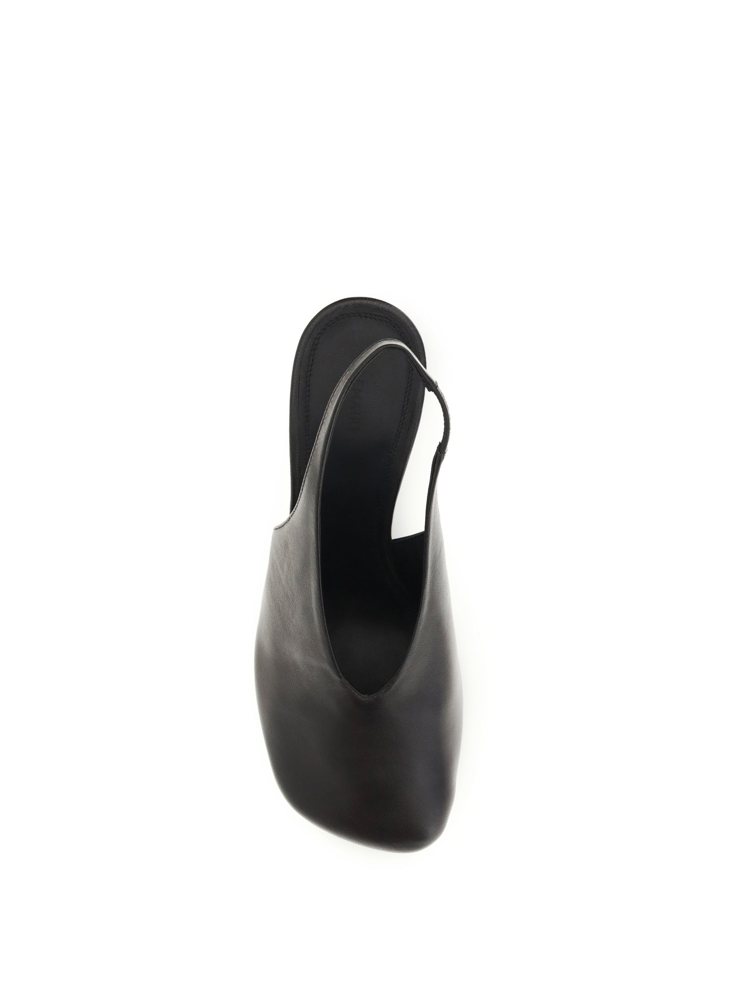 LEMAIRE Pumps with a back strap and square toe