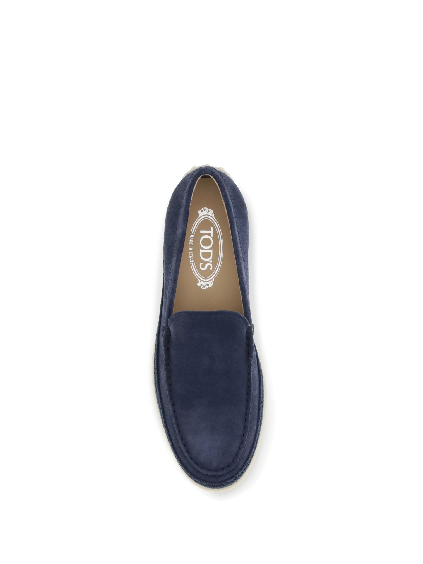 TOD'S Raffia and leather Slipper Loafers