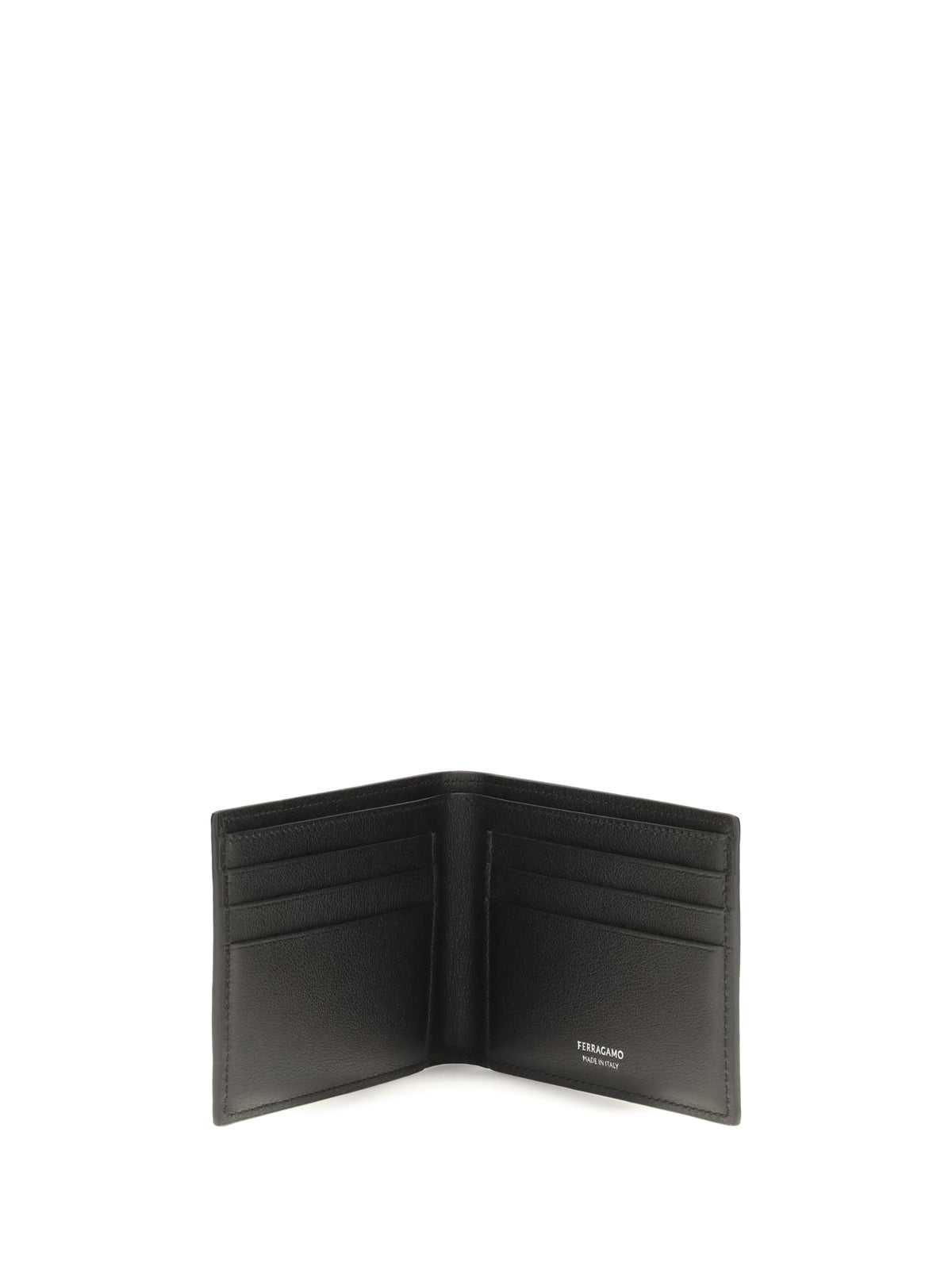 Ferragamo Leather Wallet - Black