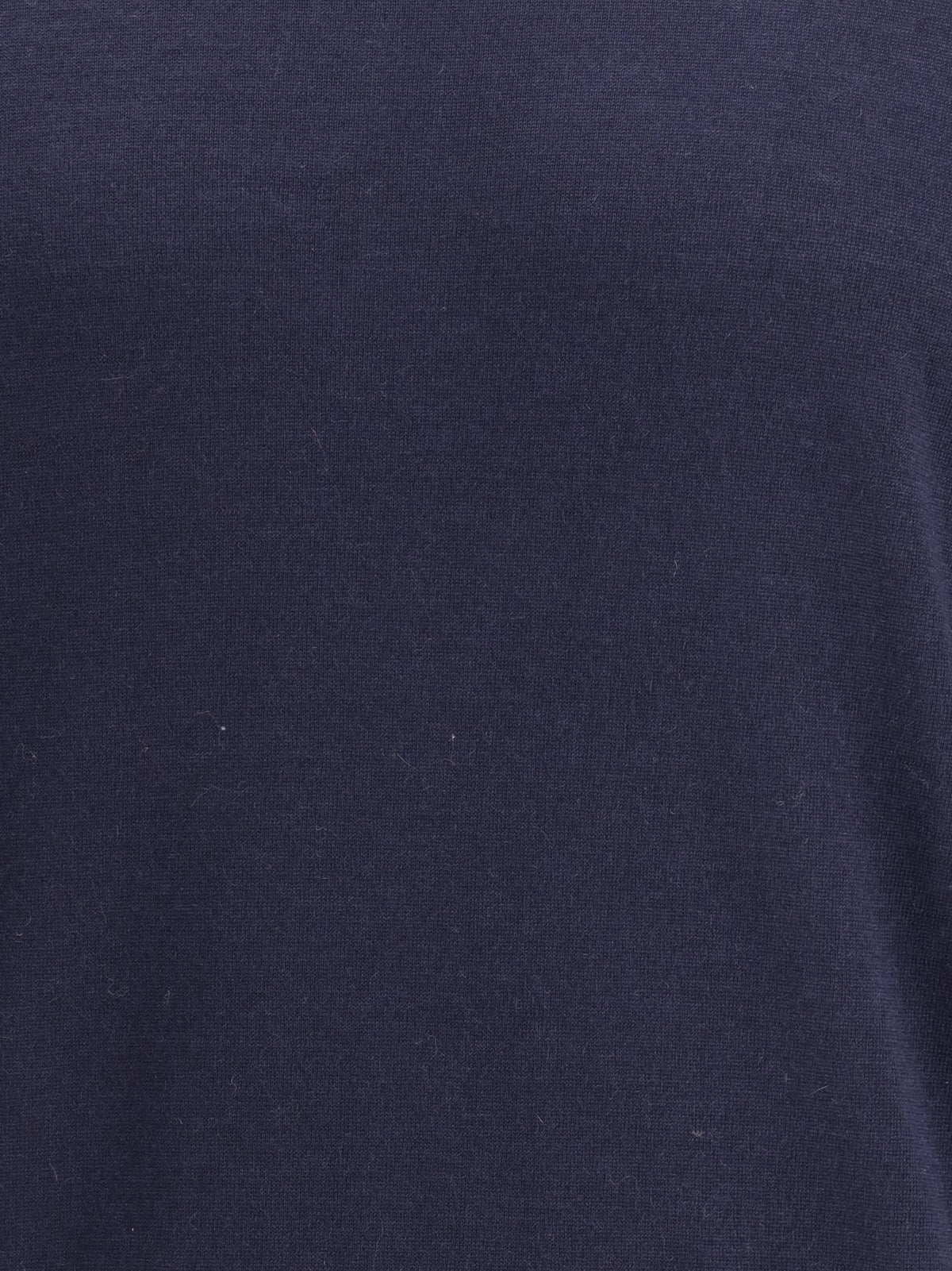 Brunello Cucinelli Wool turtleneck Sweater - Navy+Grigio Dark