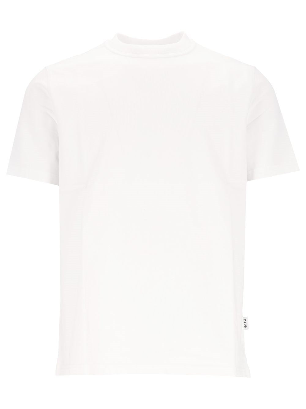 Art T-Shirt Art Back Print - White