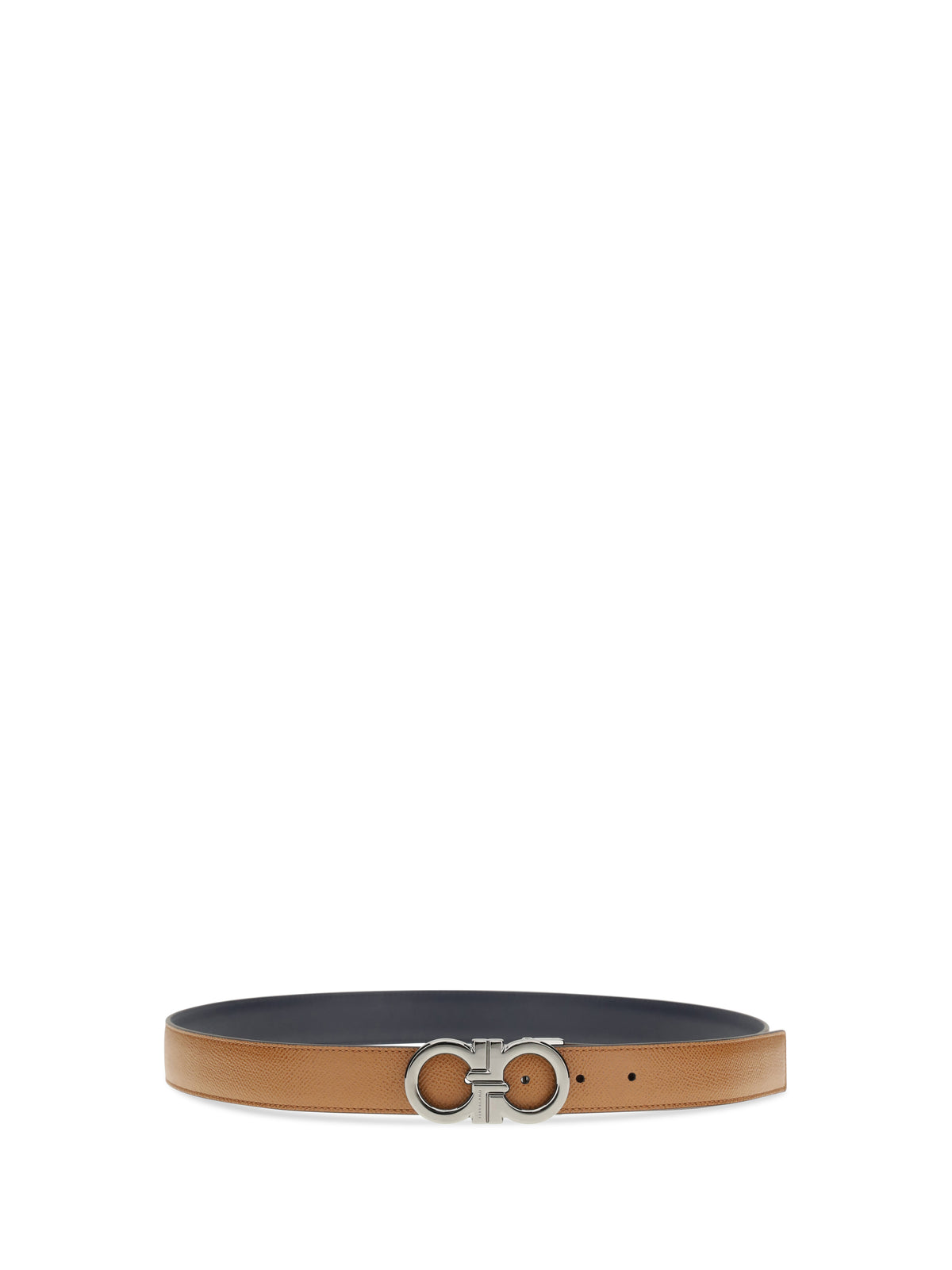 Ferragamo Reversible and adjustable Gancini Belt - Cowhide