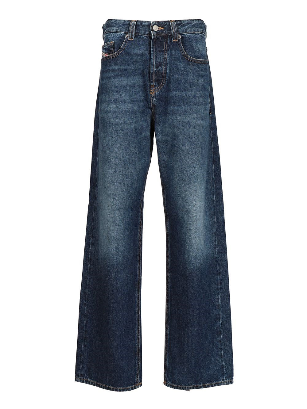 Diesel Relaxed Fit Jeans - Blue