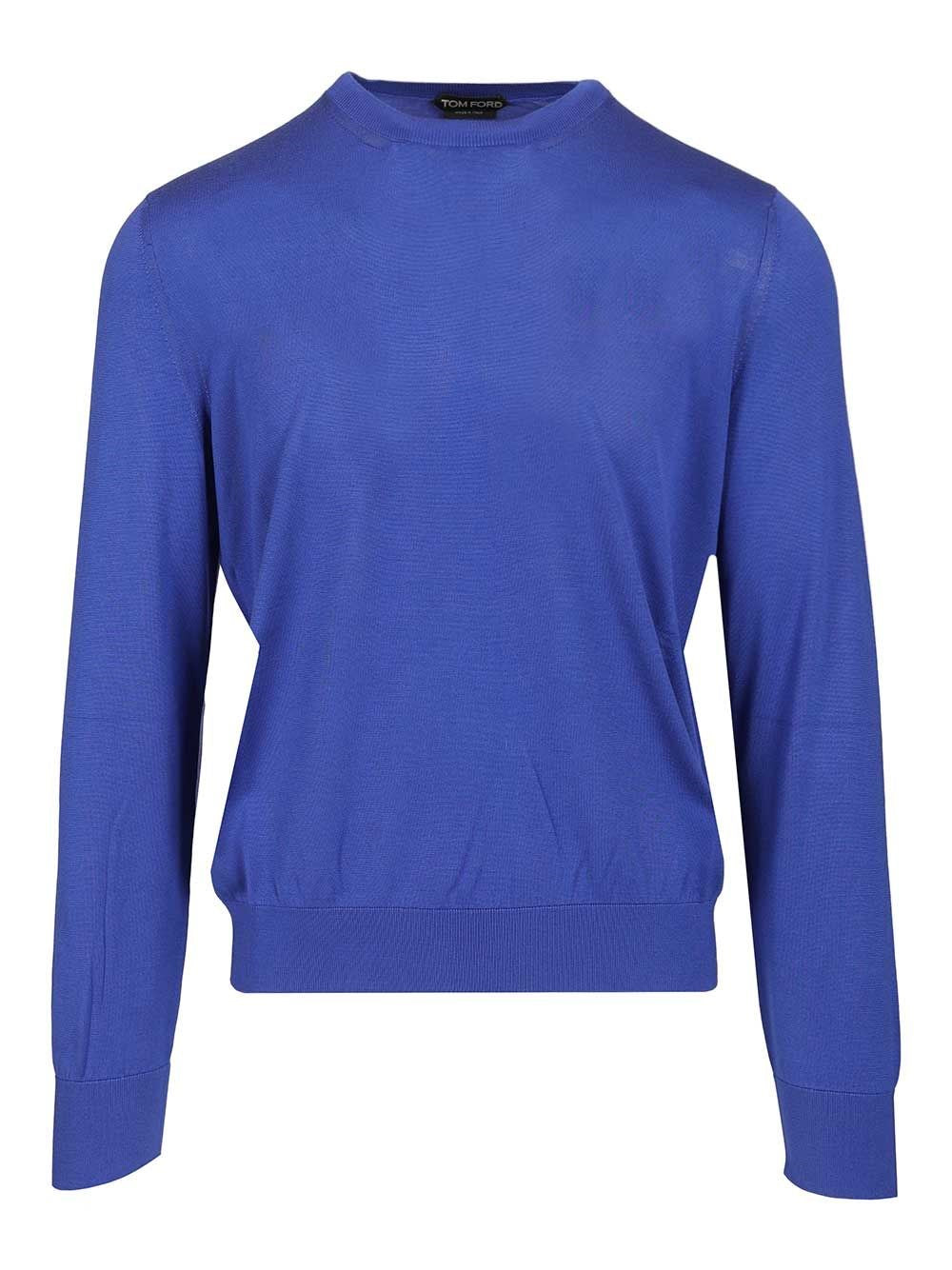 Tom Ford Silk Sweater - Blue