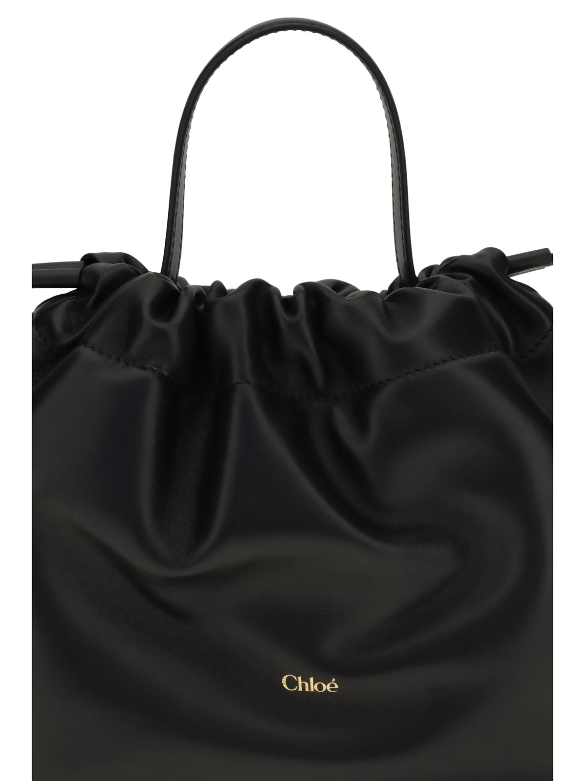 Chloé Icons leather chain Shoulder Bag - Black