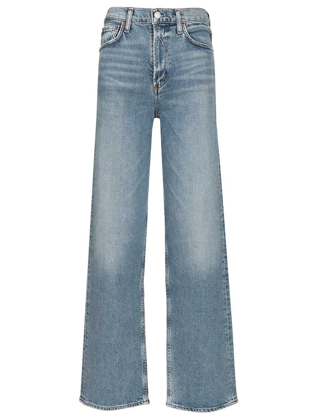Agolde Jeans Ren 32 In Measure - Sky Blue