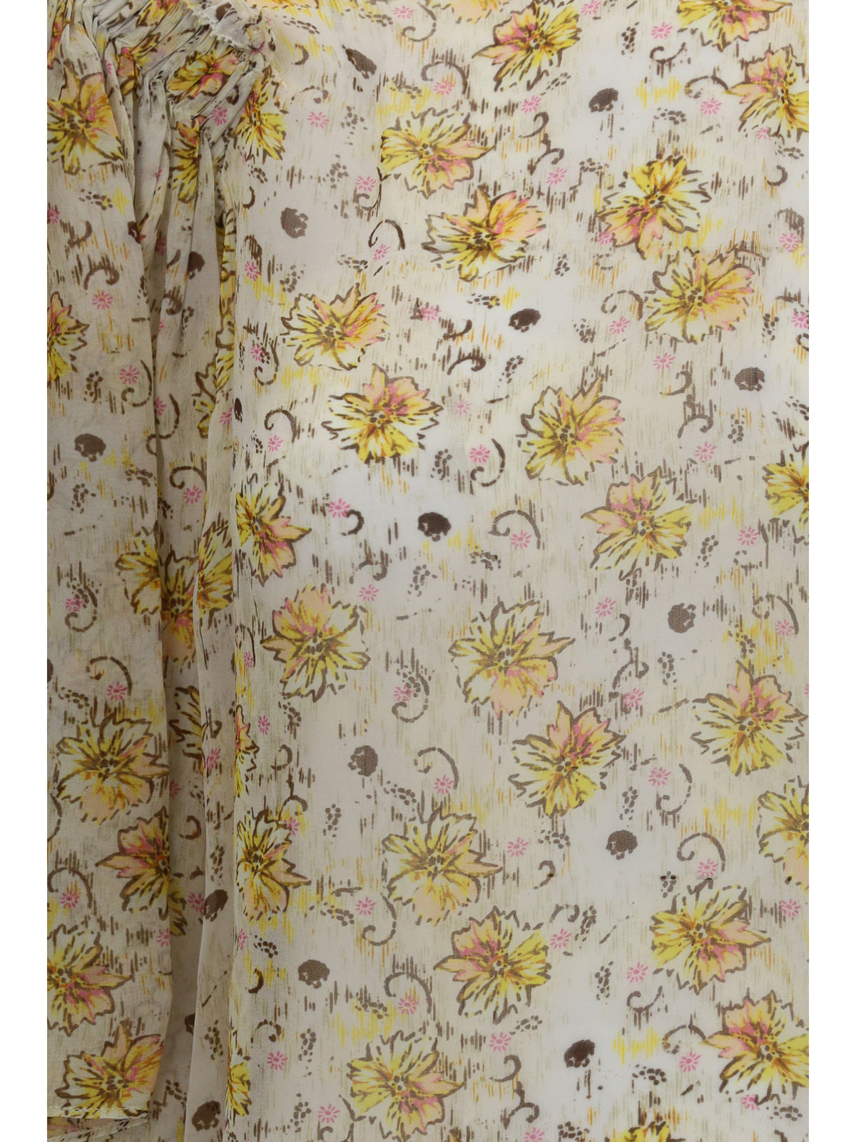 Marant Étoile Floma_haut/top - Light Yellow/Ecru