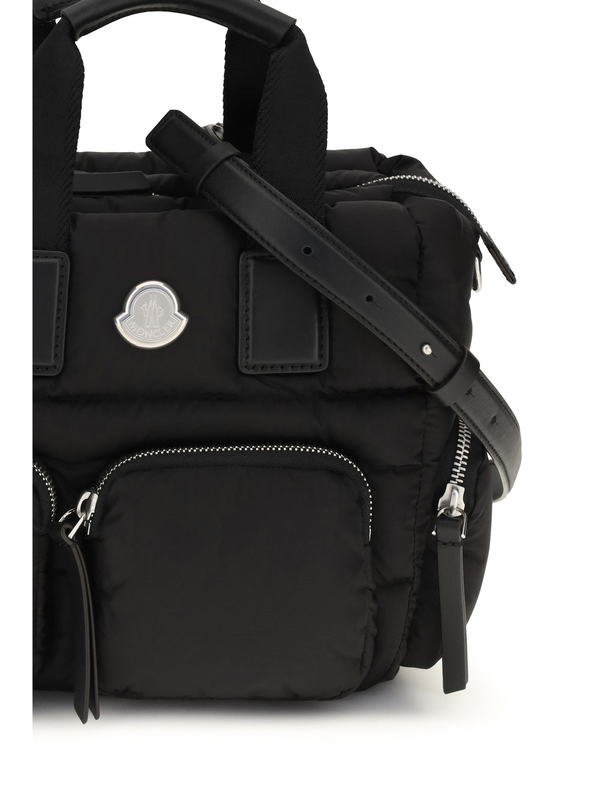 Moncler Caradoc multi-pocket Handbag - Black