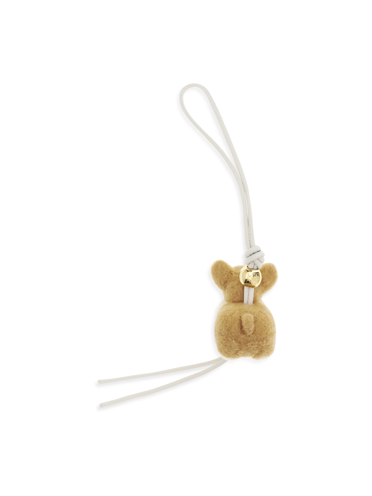 LOEWE Felt Corgi Charm