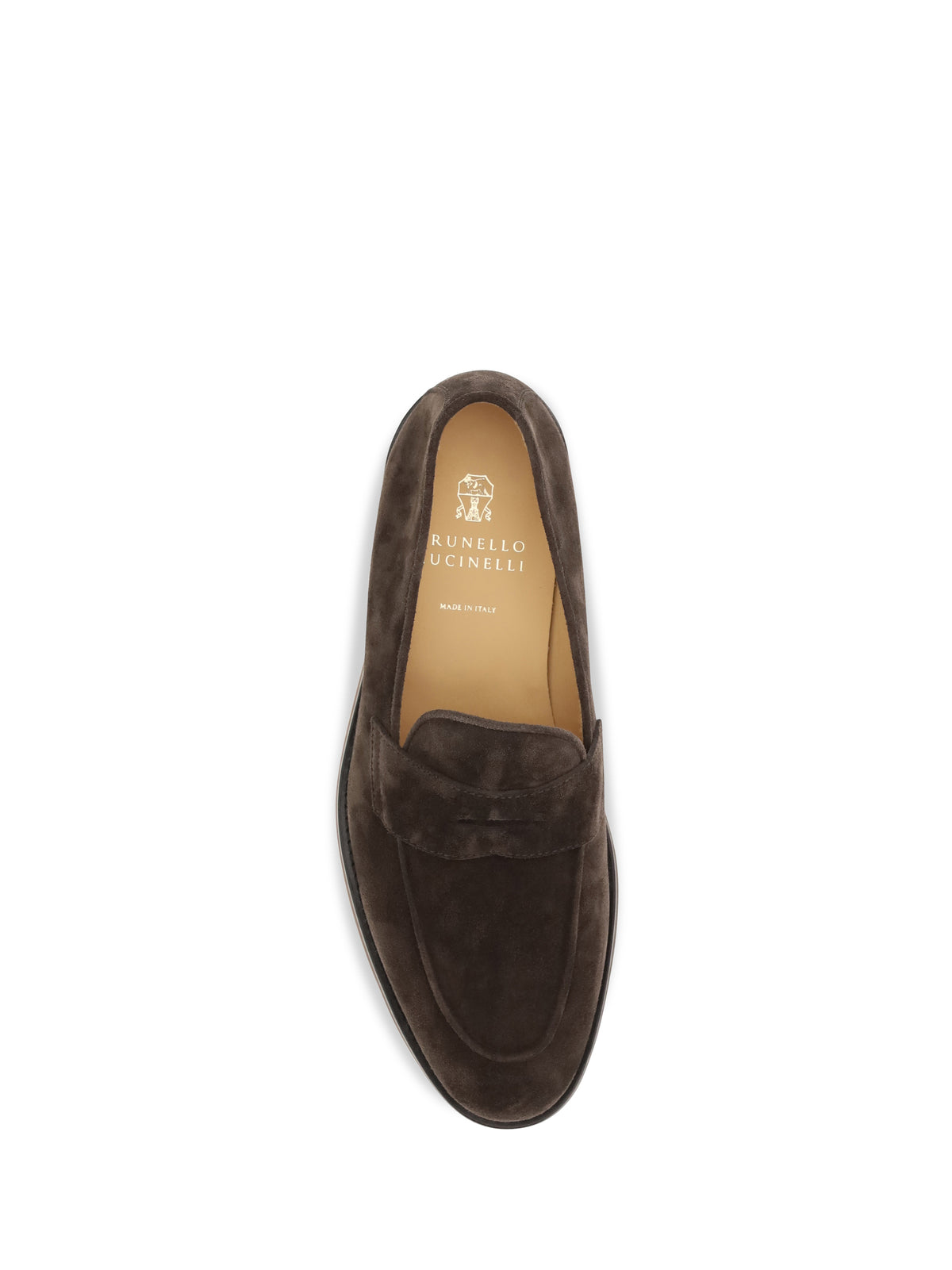 Brunello Cucinelli Suede leather Loafers - Moka